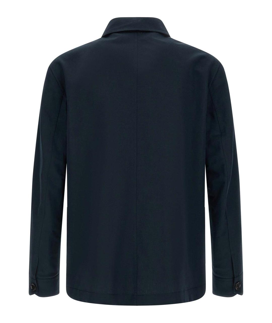 BRIONI Синяя льняная куртка, фото 2