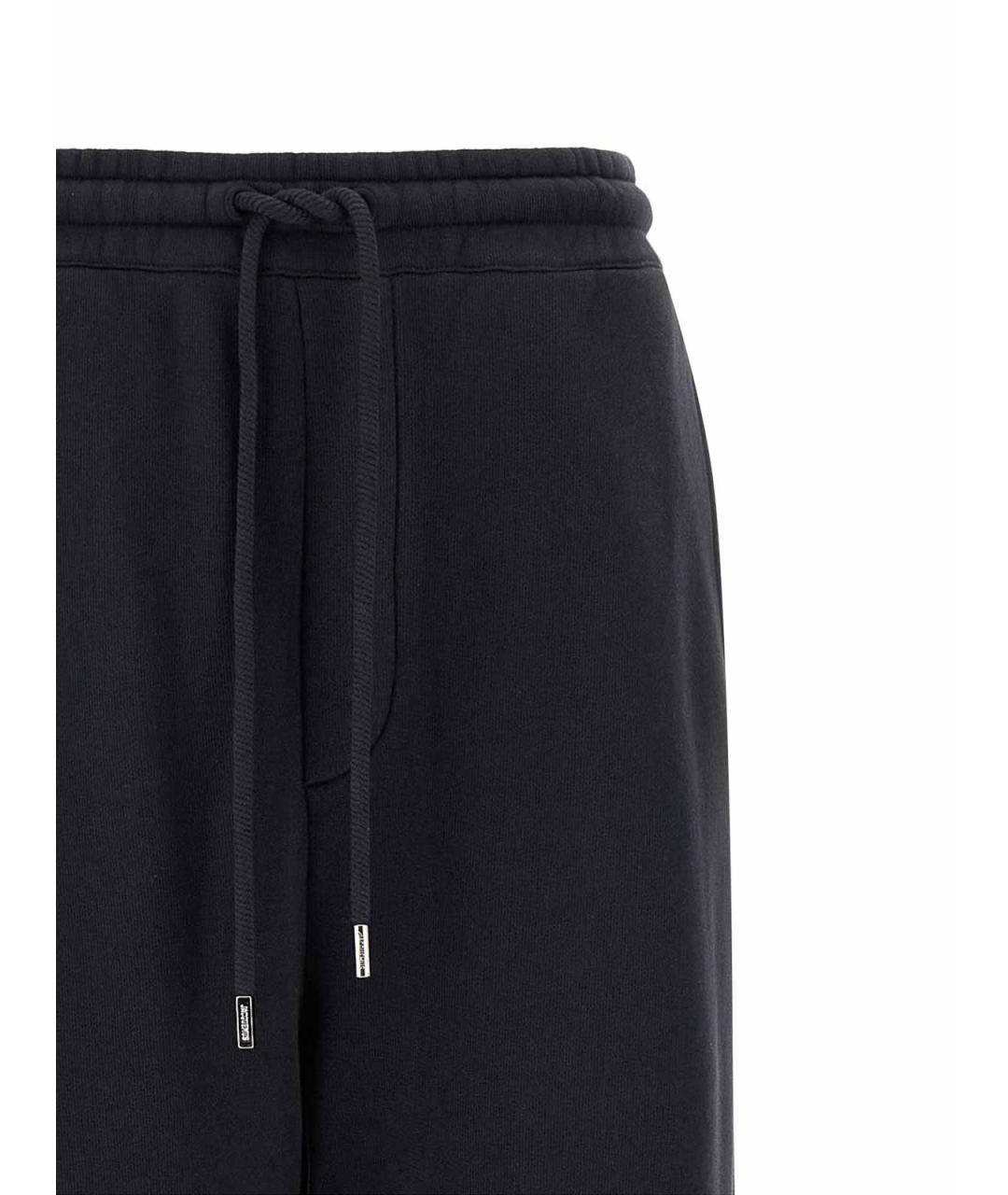 JACQUEMUS Темно-синие хлопковые спортивные брюки и шорты, фото 3