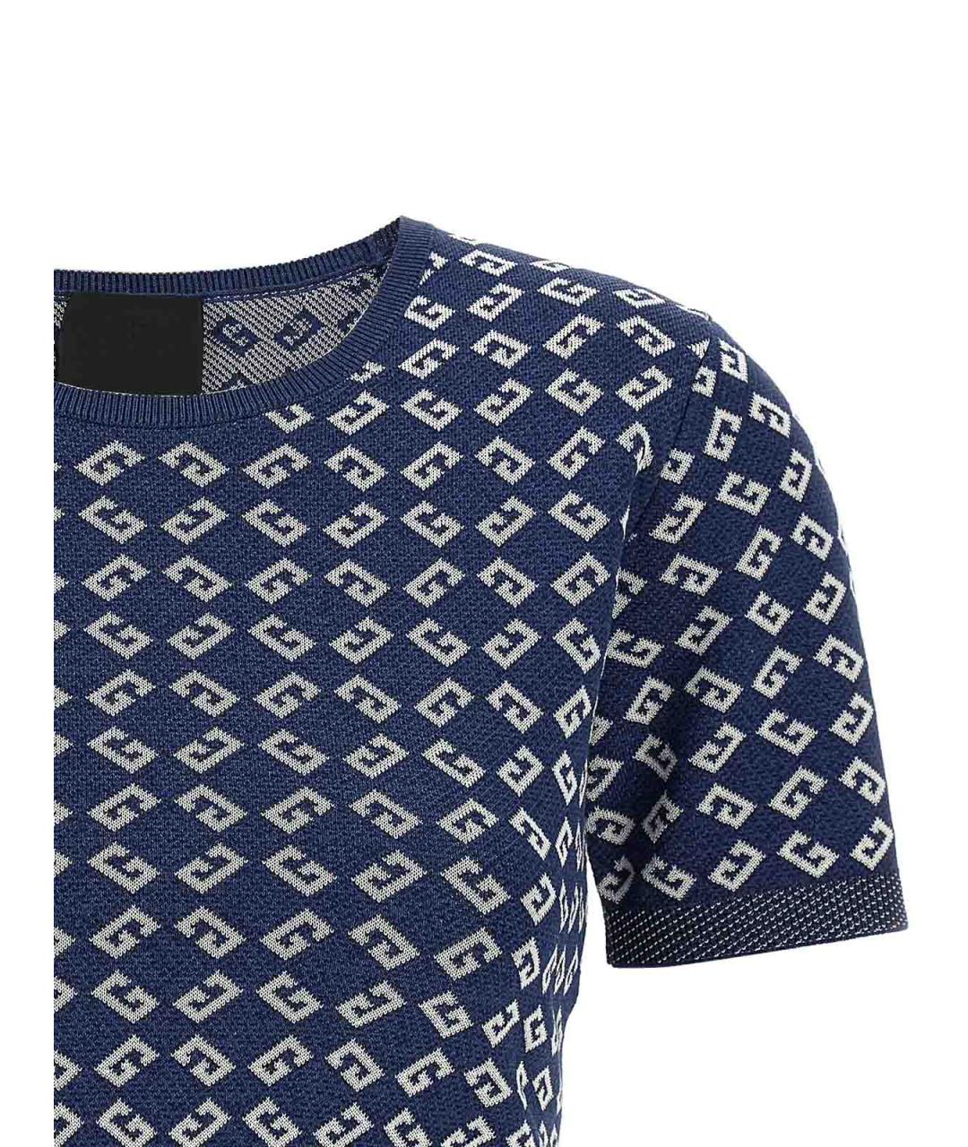 GIVENCHY Синяя хлопковая футболка, фото 3