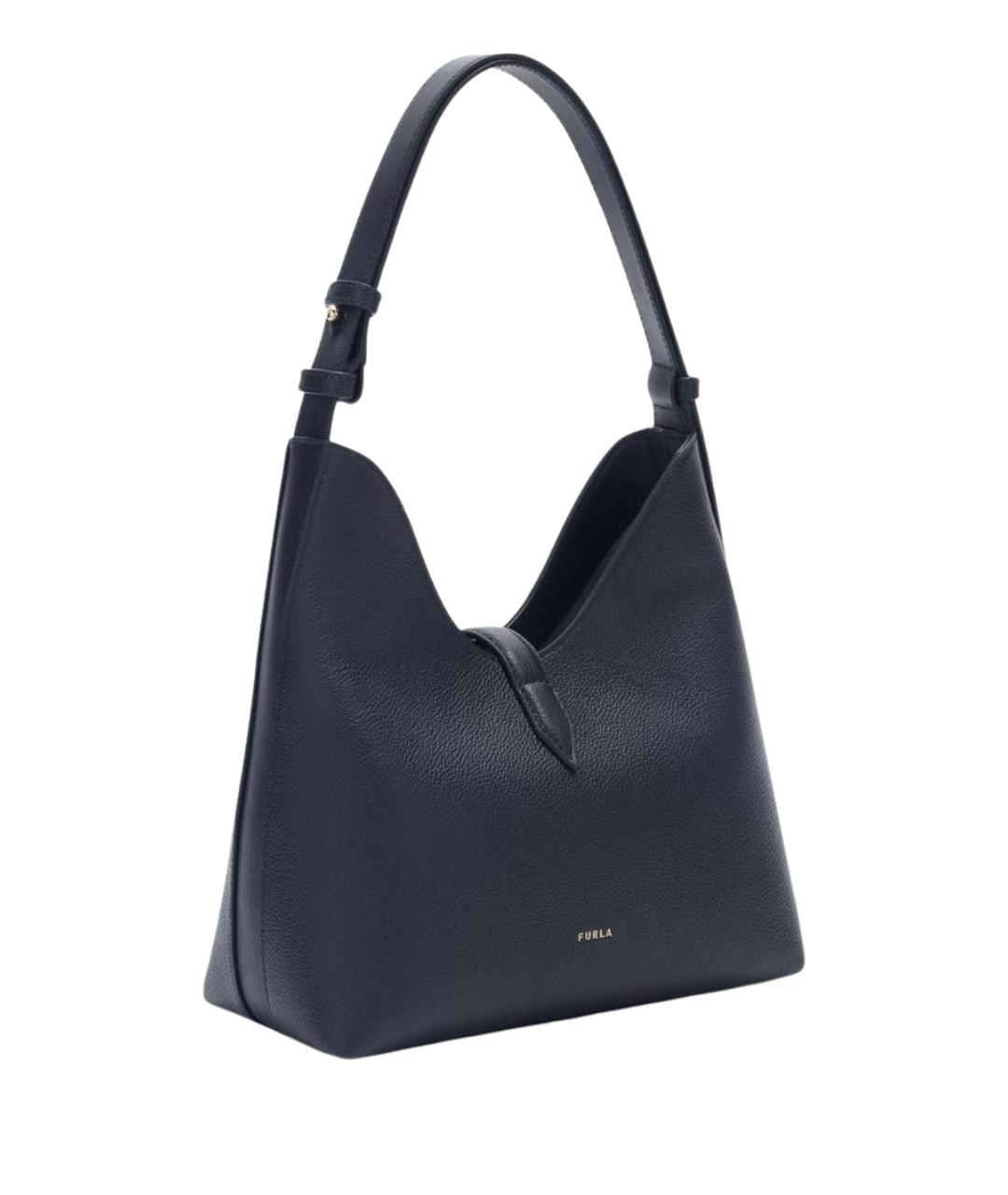 FURLA Синяя кожаная сумка тоут, фото 4