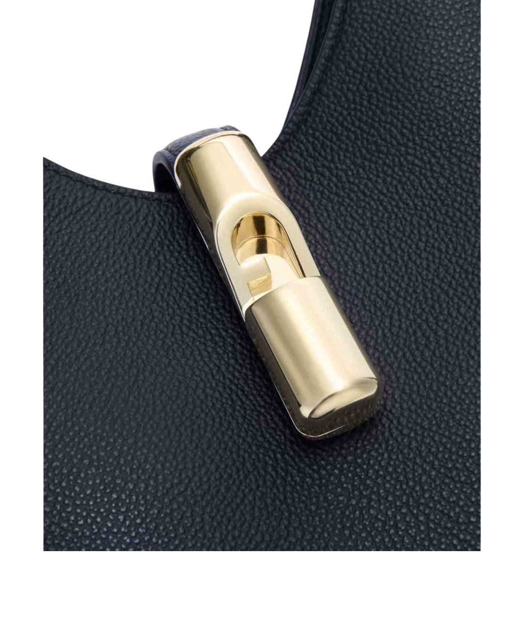 FURLA Синяя кожаная сумка тоут, фото 3