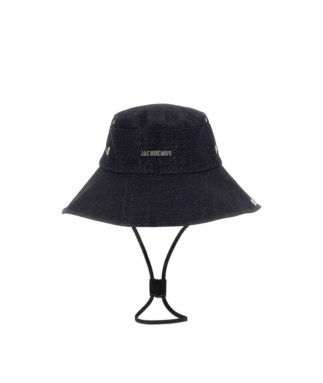 JACQUEMUS Темно-синяя кепка/бейсболка, фото 1