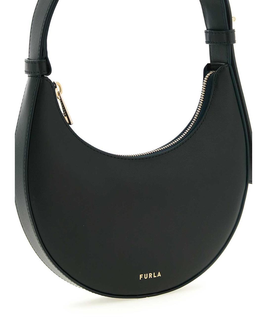 FURLA Зеленая кожаная сумка через плечо, фото 3