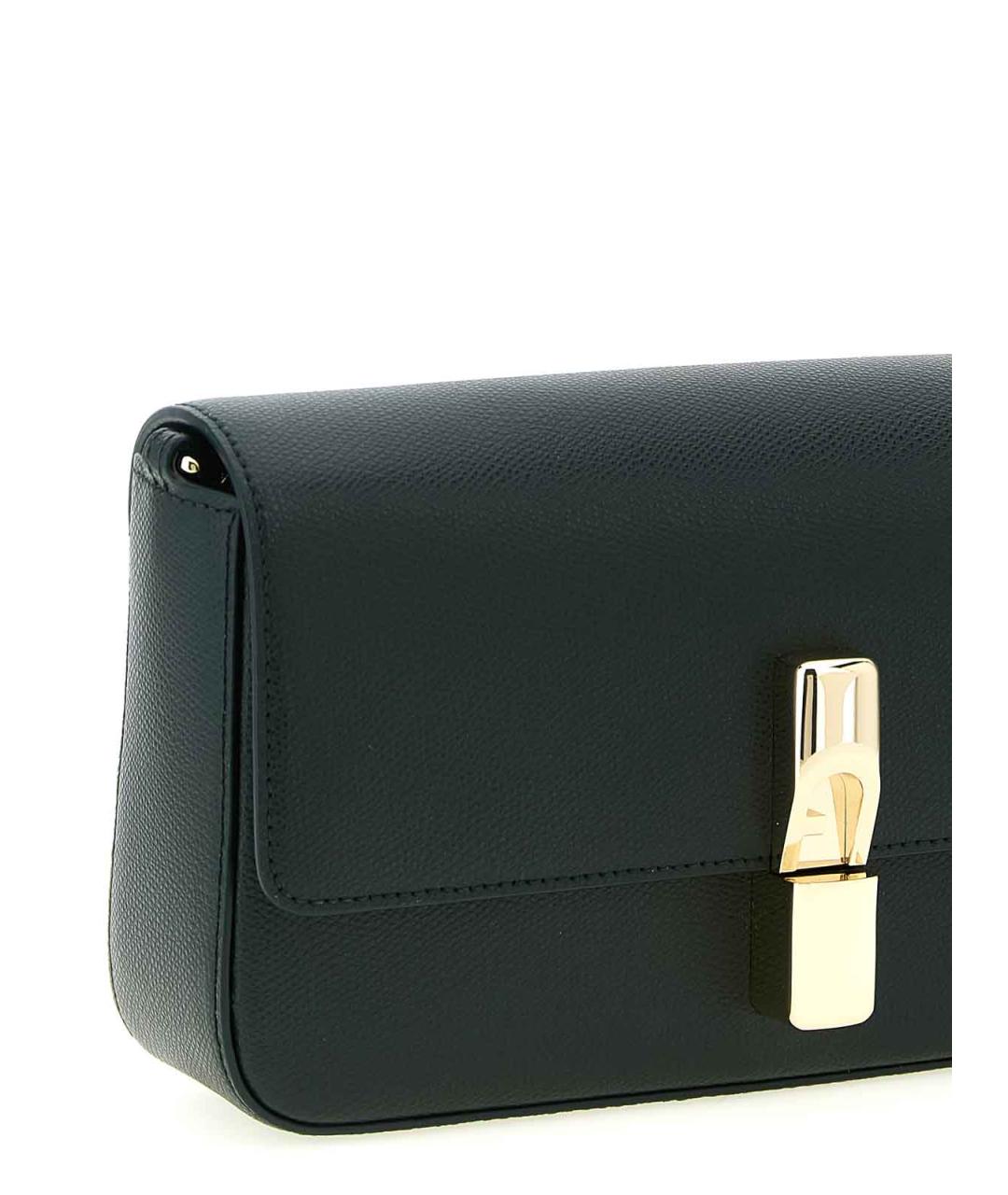 FURLA Зеленая кожаная сумка через плечо, фото 3