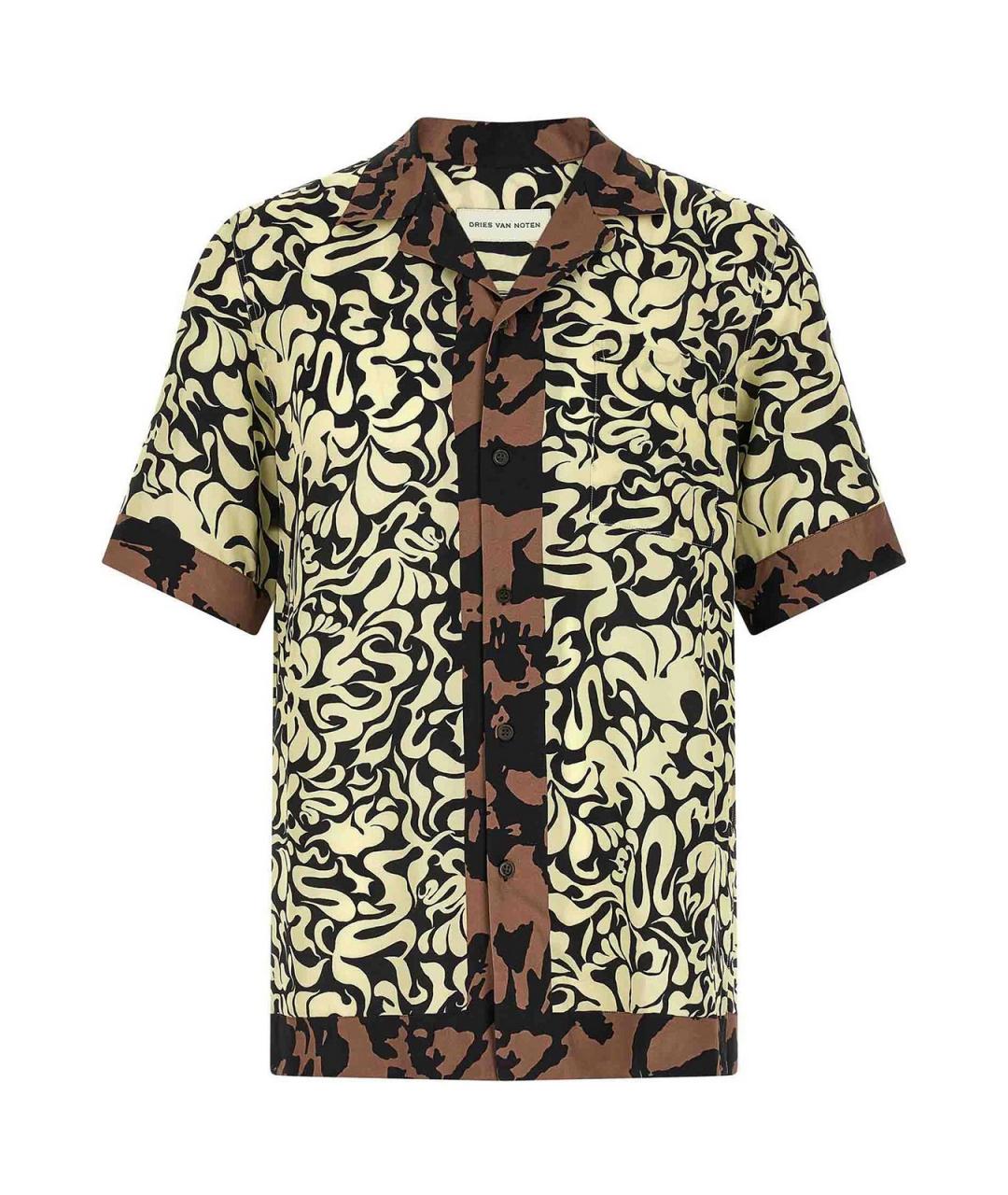 DRIES VAN NOTEN Мульти кэжуал рубашка, фото 1