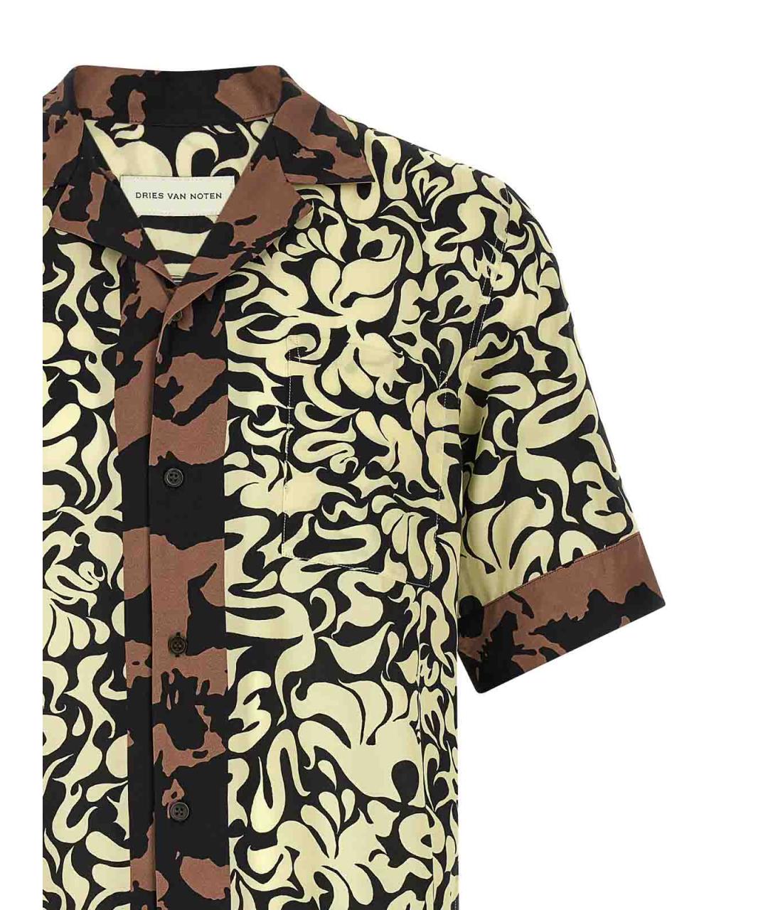 DRIES VAN NOTEN Мульти кэжуал рубашка, фото 3