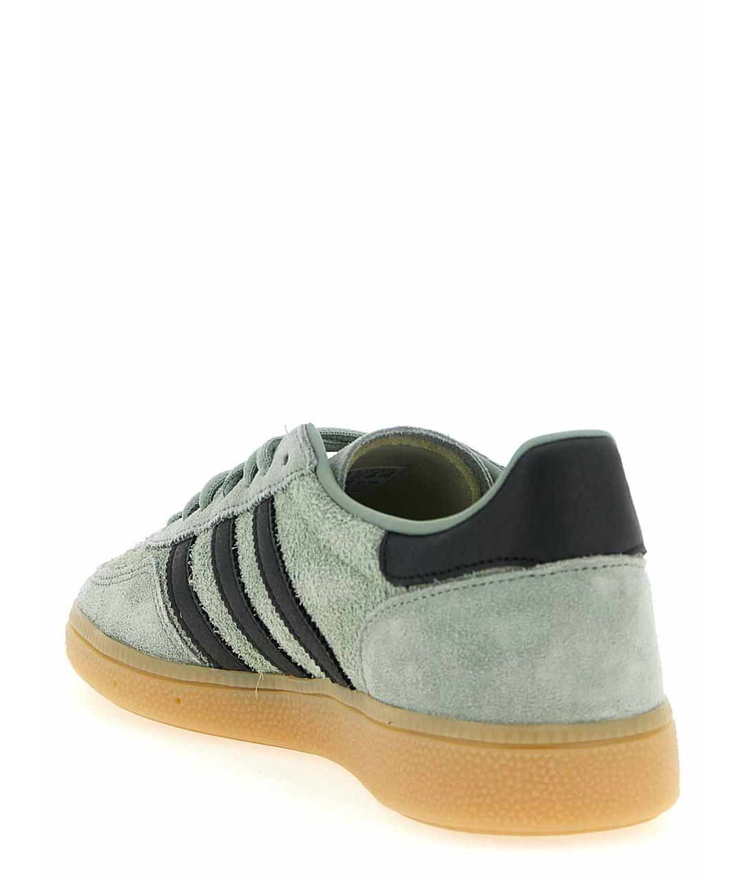 ADIDAS Зеленые замшевые низкие кроссовки / кеды, фото 3