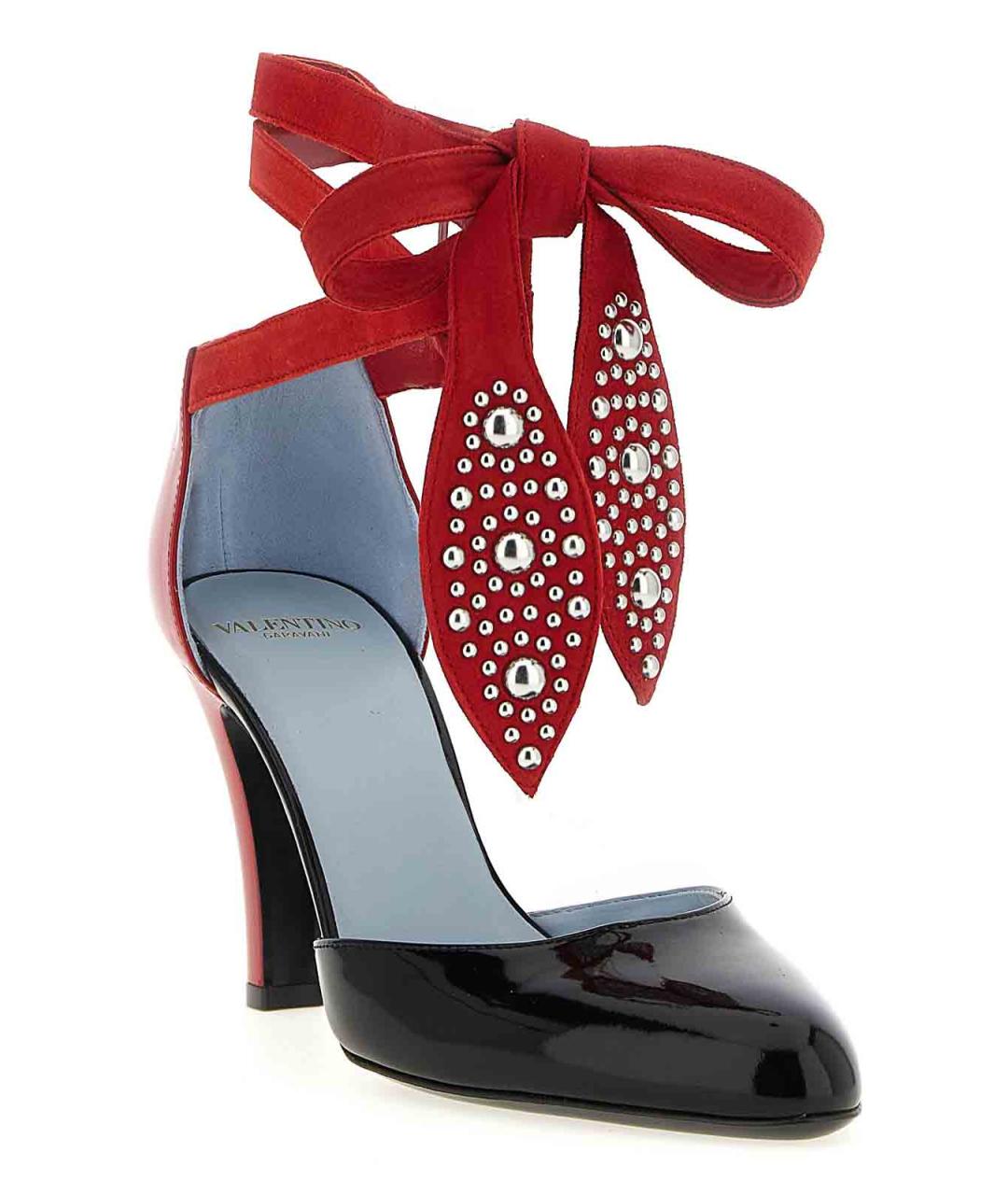 VALENTINO Мульти кожаные босоножки, фото 2