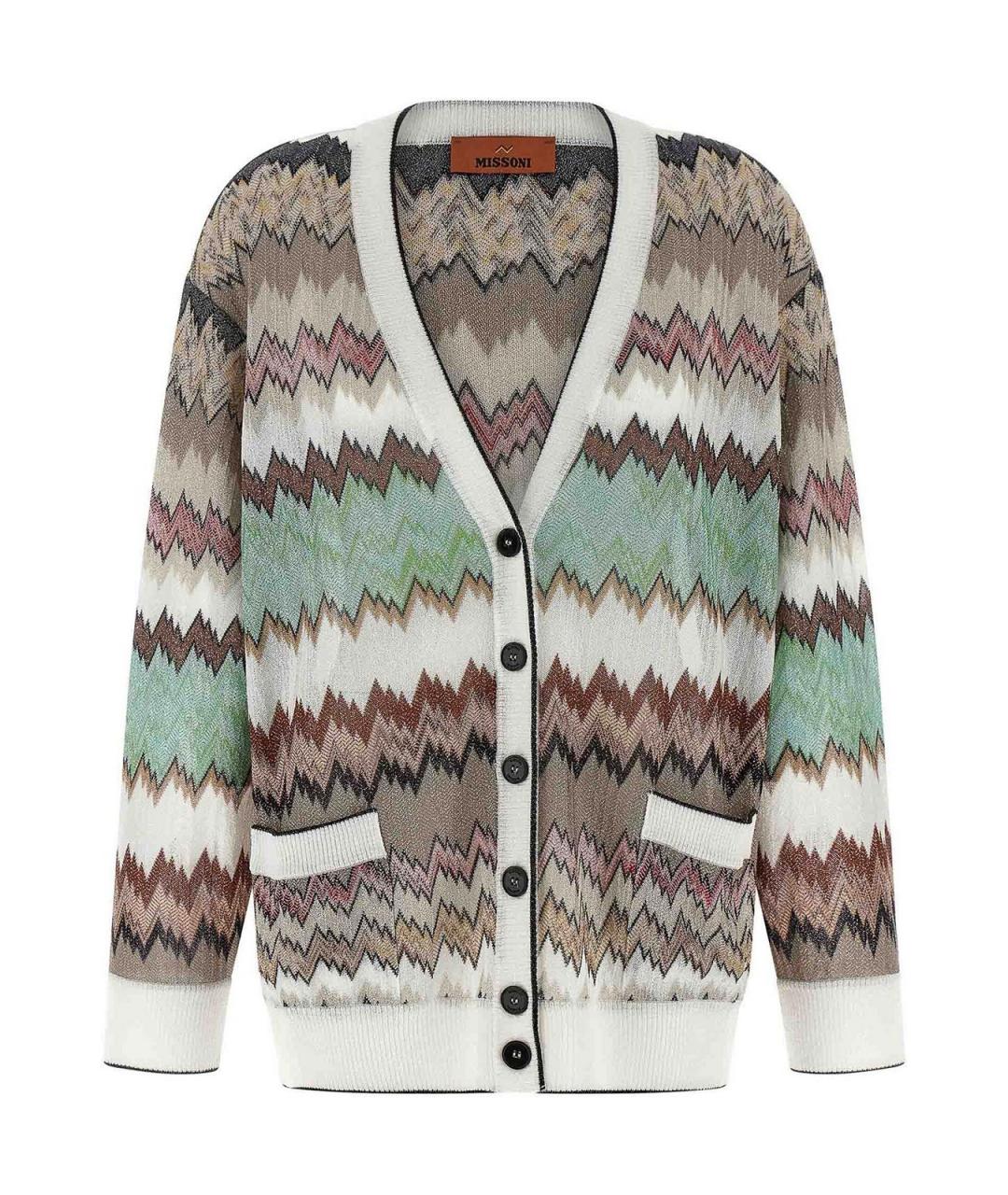 MISSONI Мульти вискозный кардиган, фото 1