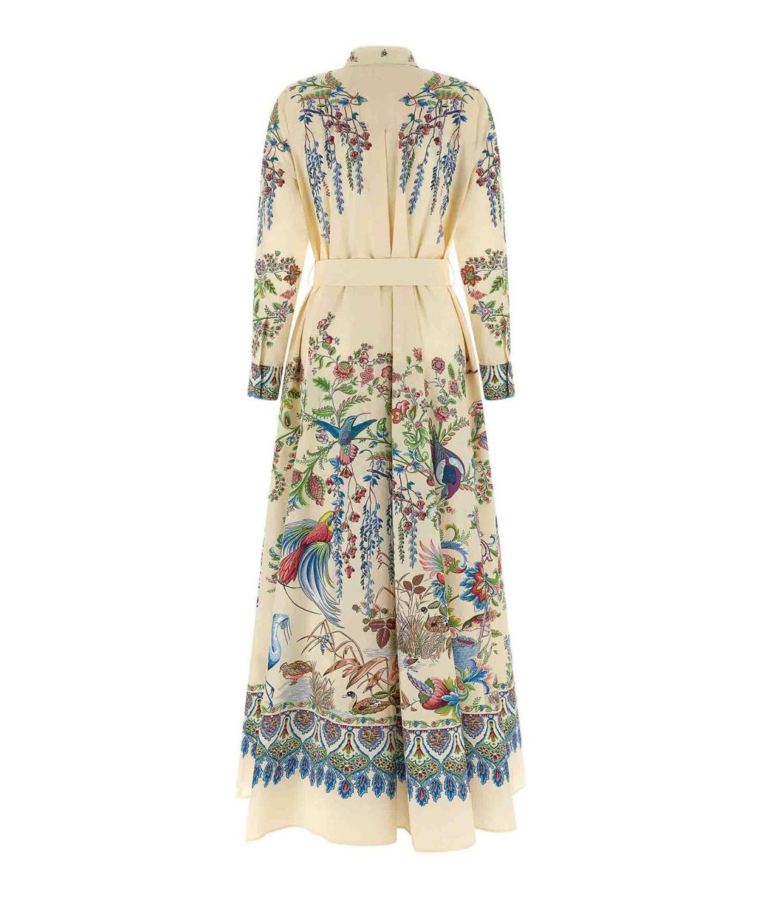 ETRO Мульти хлопковое повседневное платье, фото 2