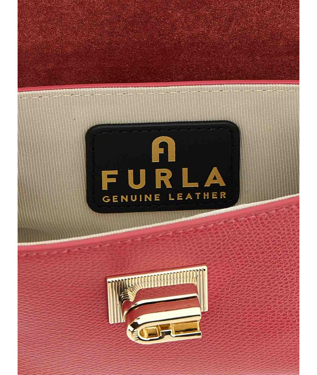 FURLA Мульти кожаная сумка через плечо, фото 4