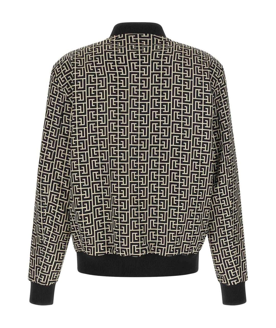 BALMAIN Черная полиамидовая куртка, фото 3