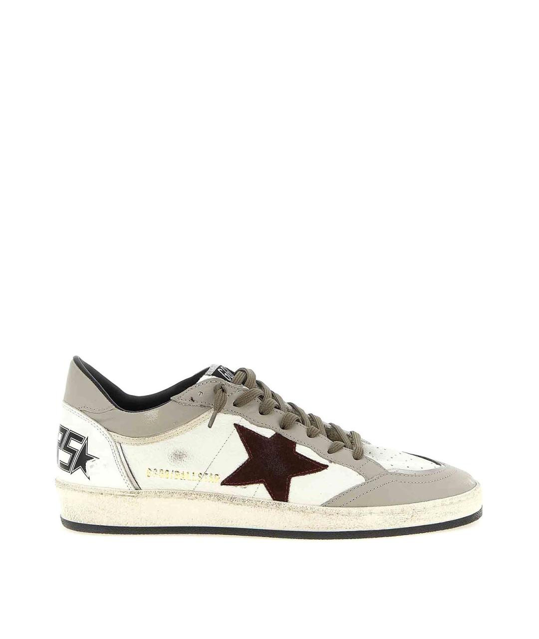 GOLDEN GOOSE DELUXE BRAND Мульти кожаные низкие кроссовки / кеды, фото 1