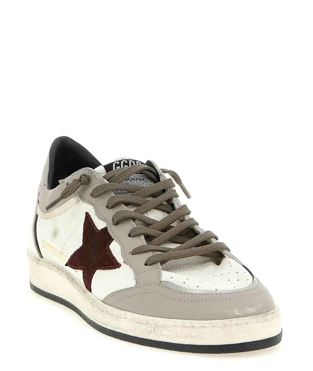 GOLDEN GOOSE DELUXE BRAND Мульти кожаные низкие кроссовки / кеды, фото 3