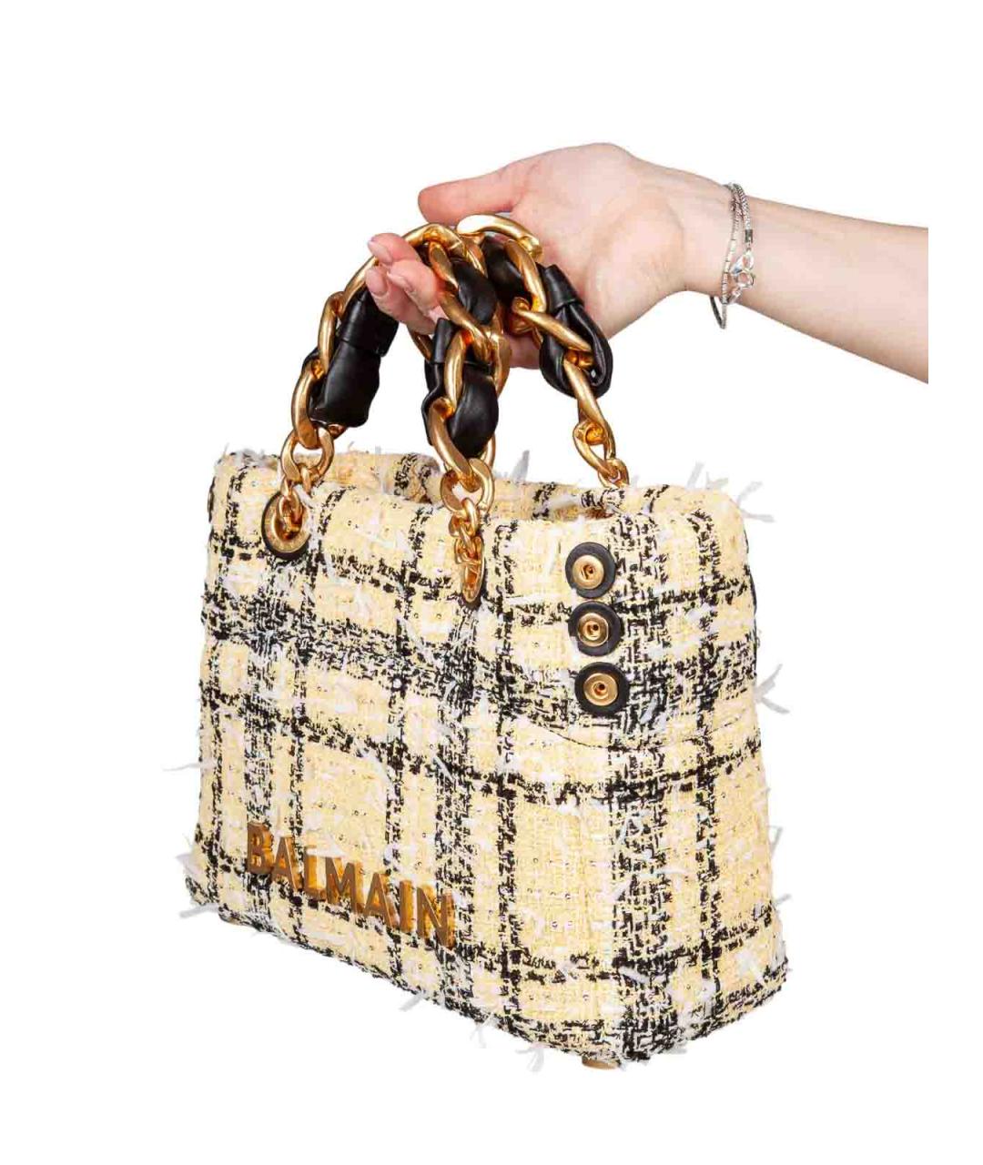 BALMAIN Мульти тканевая сумка тоут, фото 2