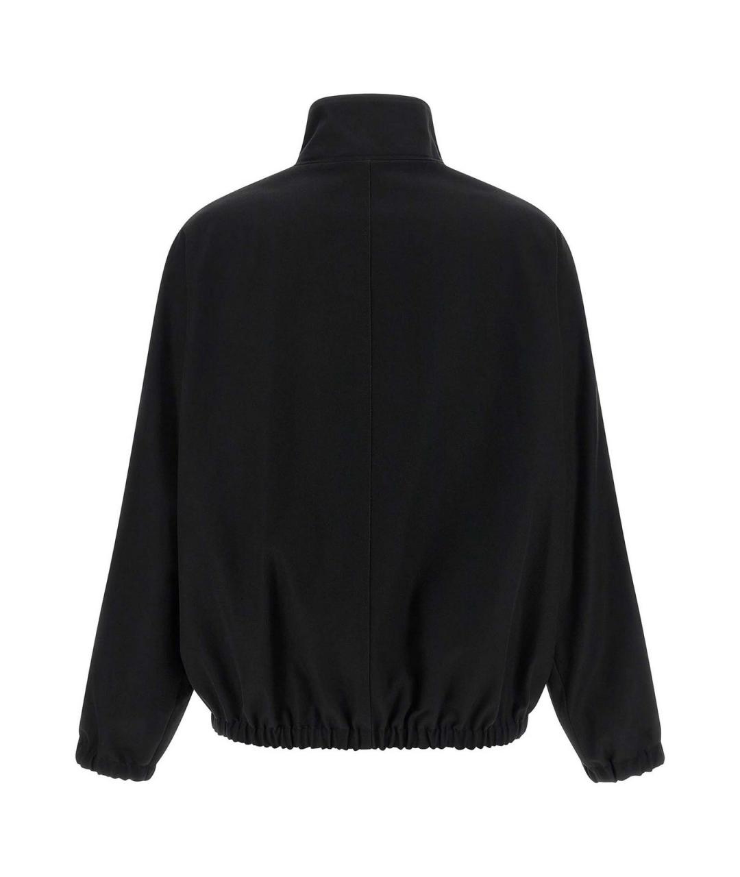 COURREGES Черная хлопковая куртка, фото 2