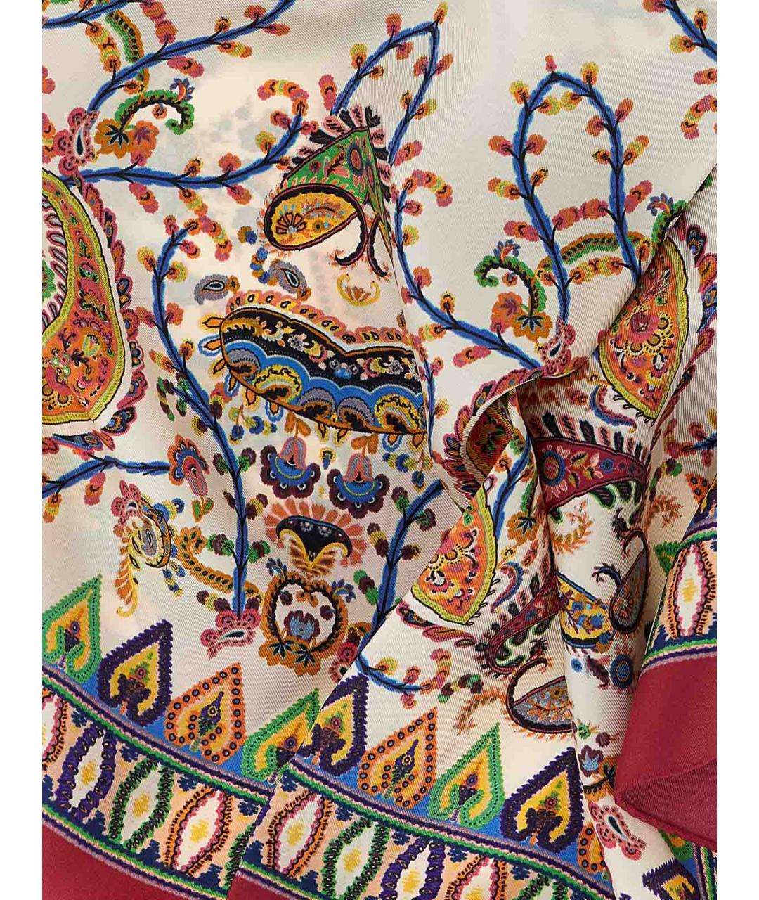 ETRO Мульти шелковый платок, фото 3