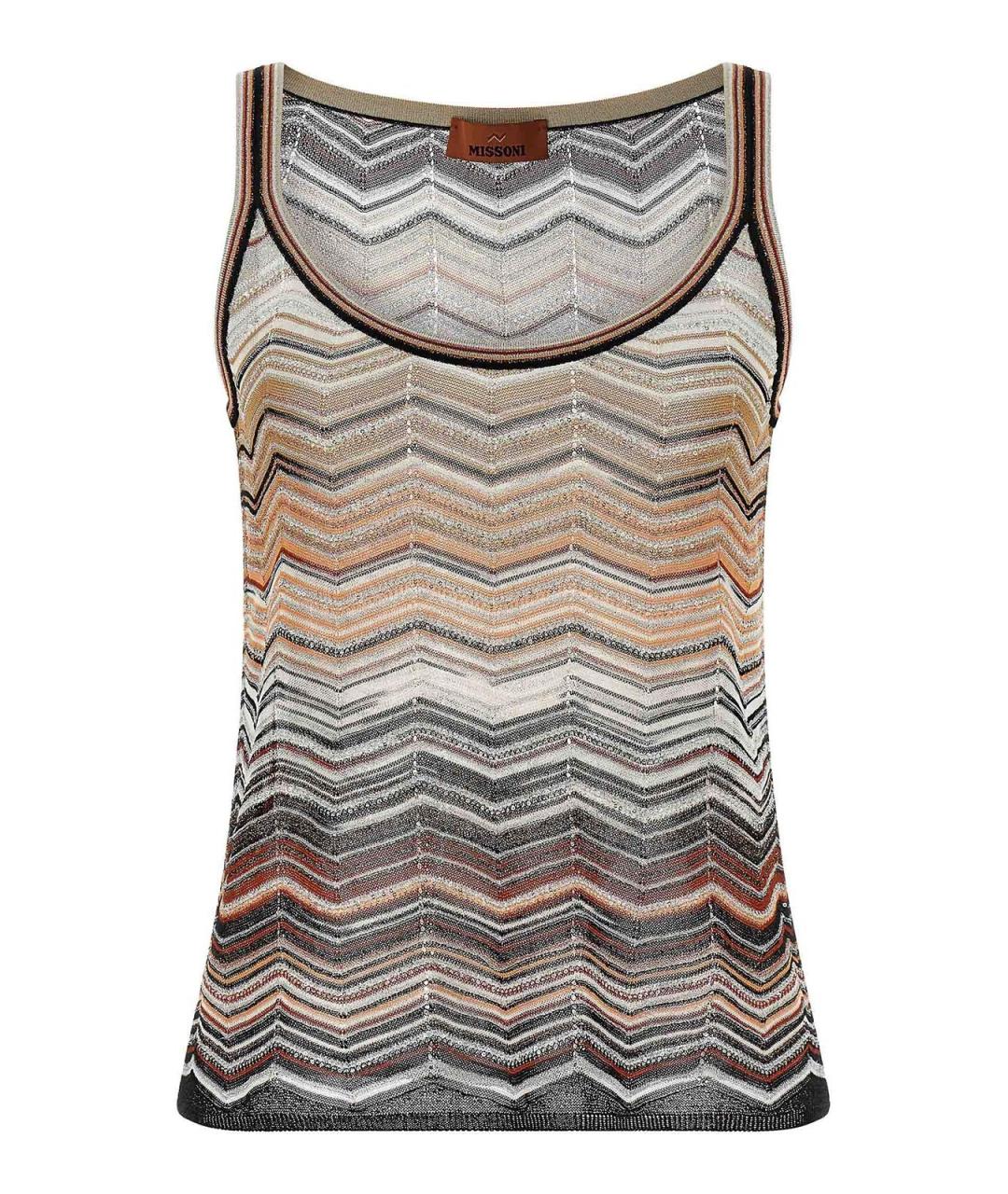 MISSONI Мульти вискозная майка, фото 1