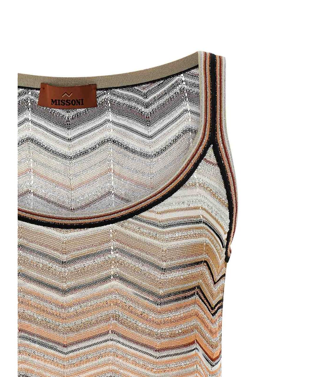 MISSONI Мульти вискозная майка, фото 3