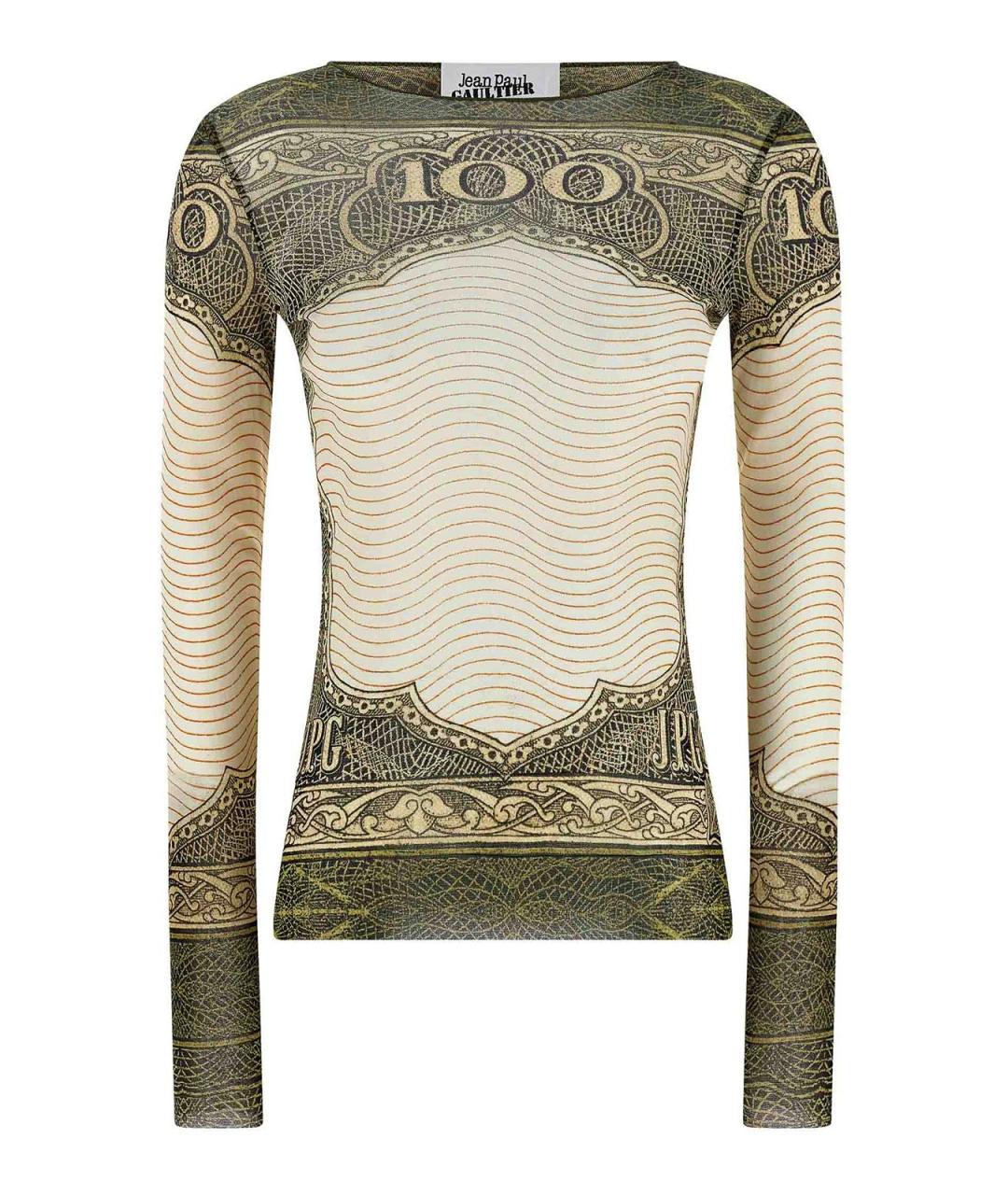 JEAN PAUL GAULTIER Мульти полиамидовая майка, фото 1