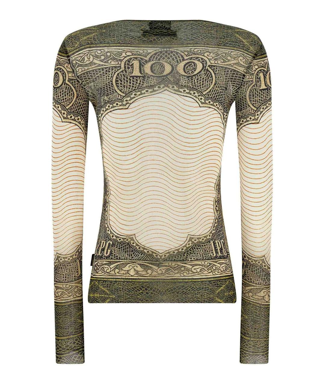 JEAN PAUL GAULTIER Мульти полиамидовая майка, фото 2