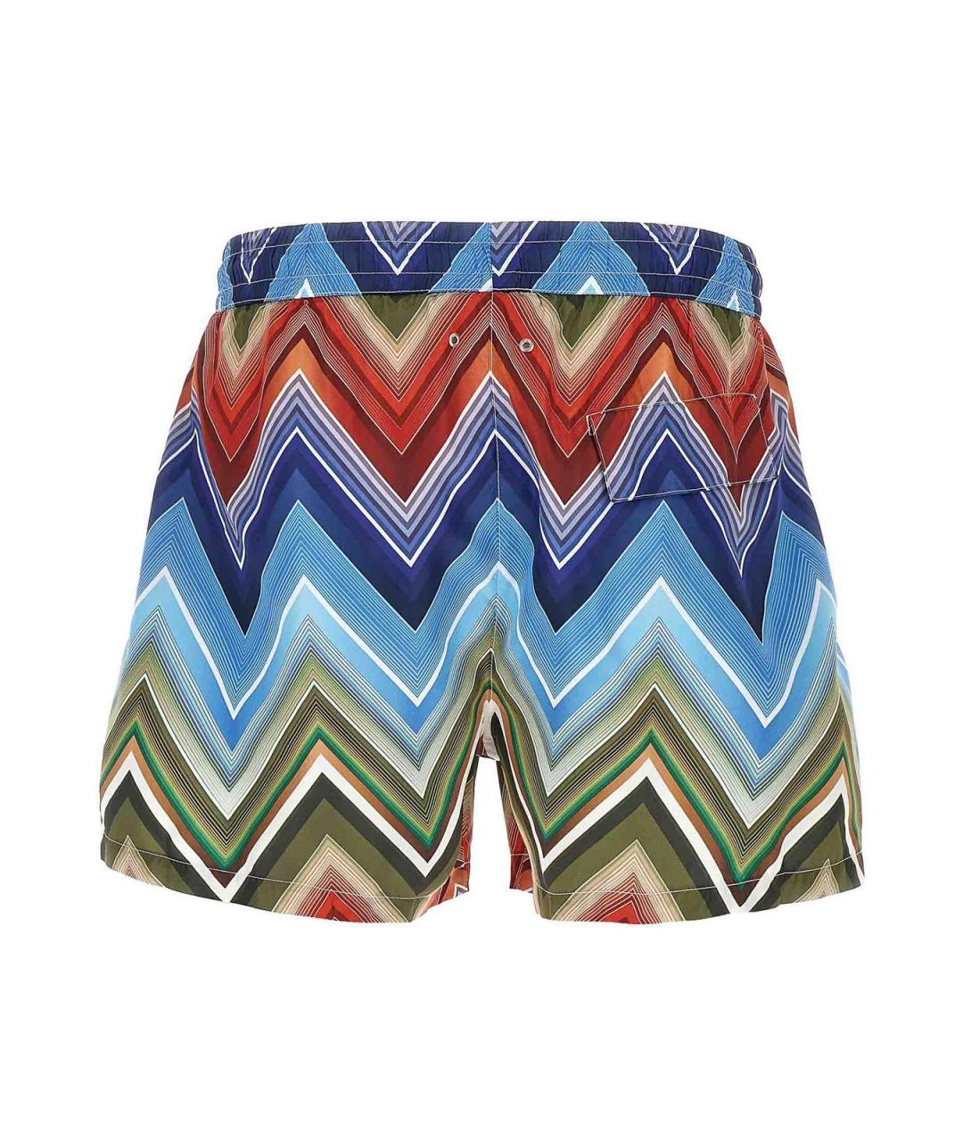 MISSONI Мульти полиэстеровые шорты, фото 2