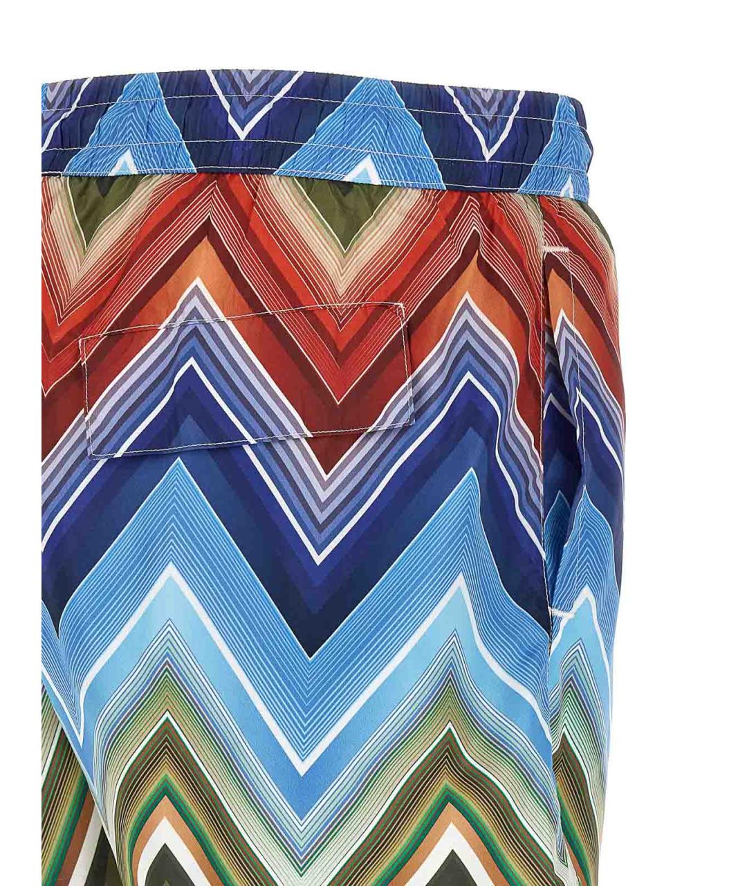 MISSONI Мульти полиэстеровые шорты, фото 4