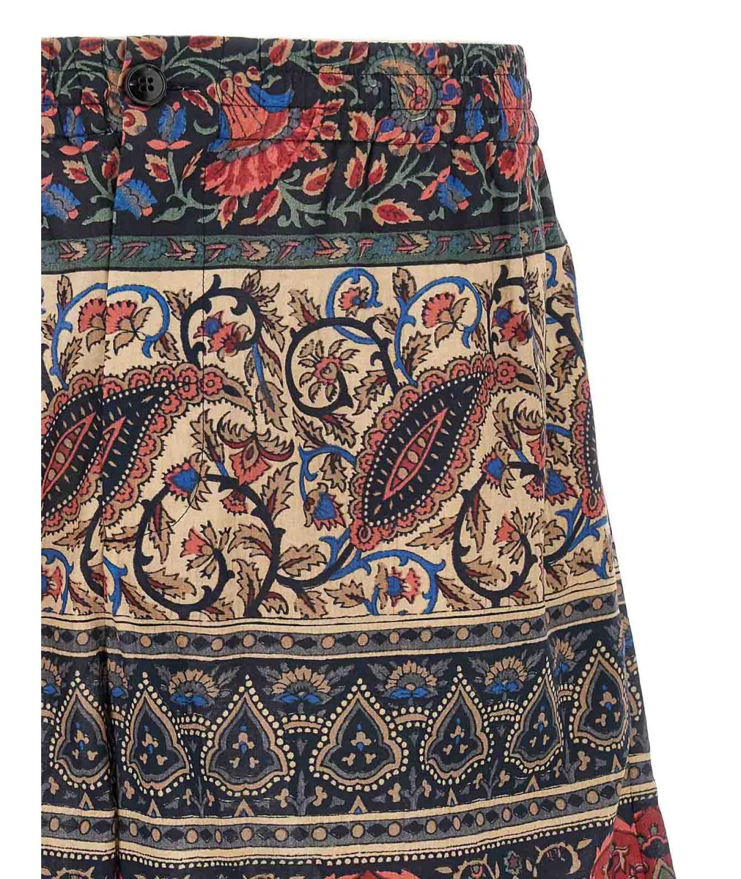 VALENTINO Мульти хлопковые шорты, фото 3