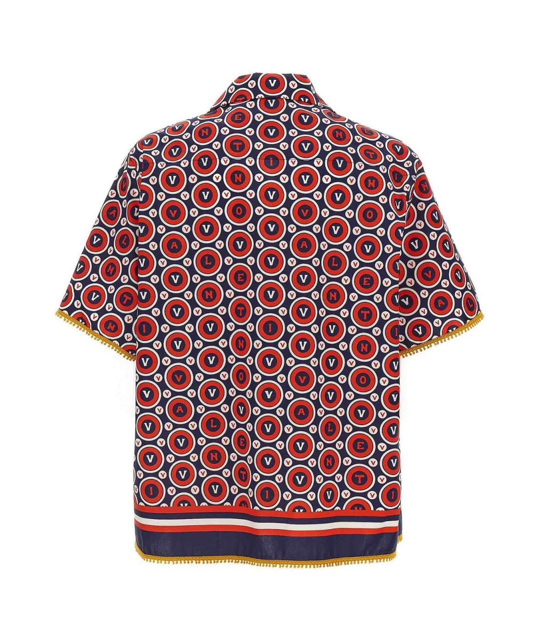 VALENTINO Мульти хлопковая кэжуал рубашка, фото 2