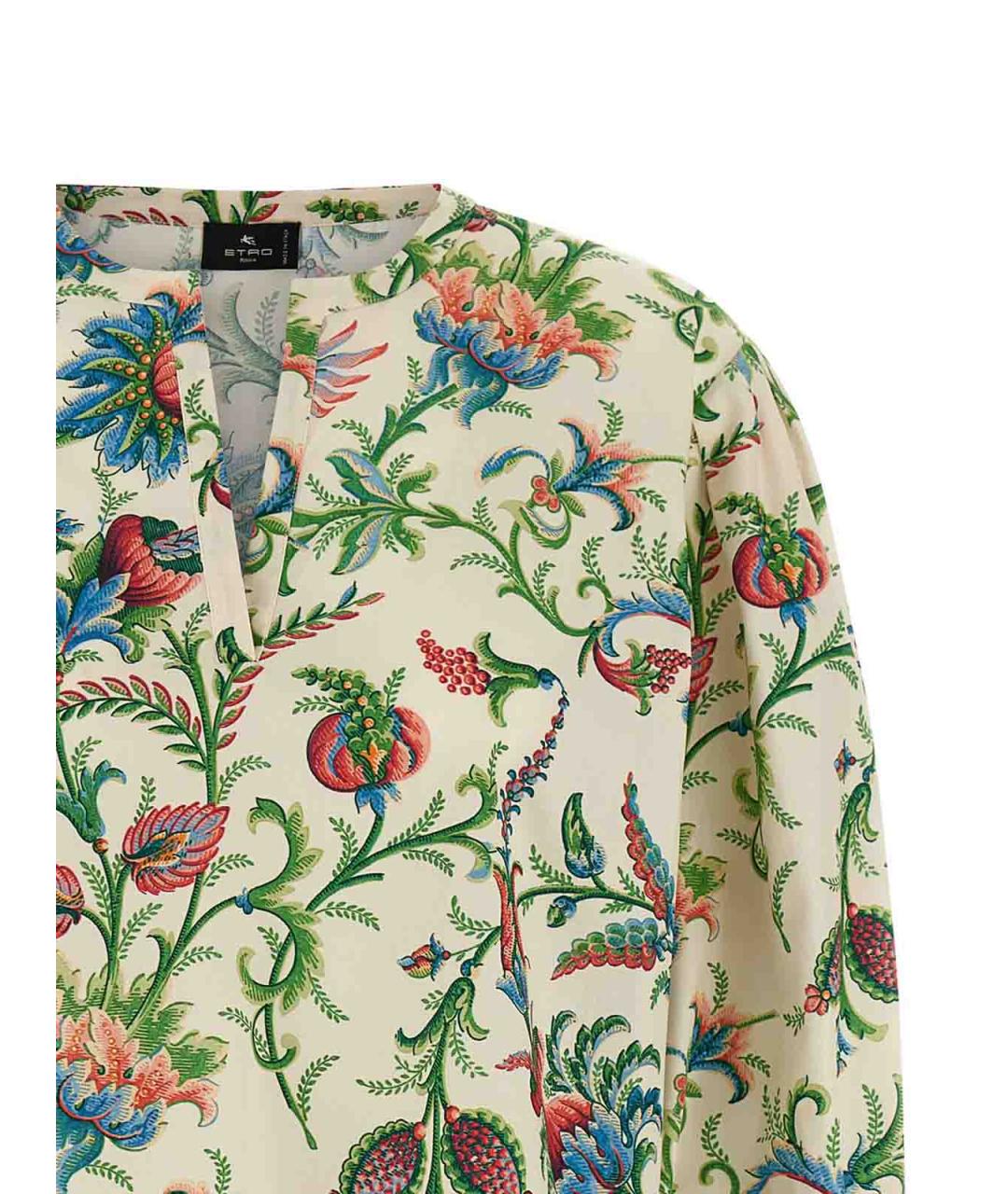 ETRO Мульти хлопковая блузы, фото 3