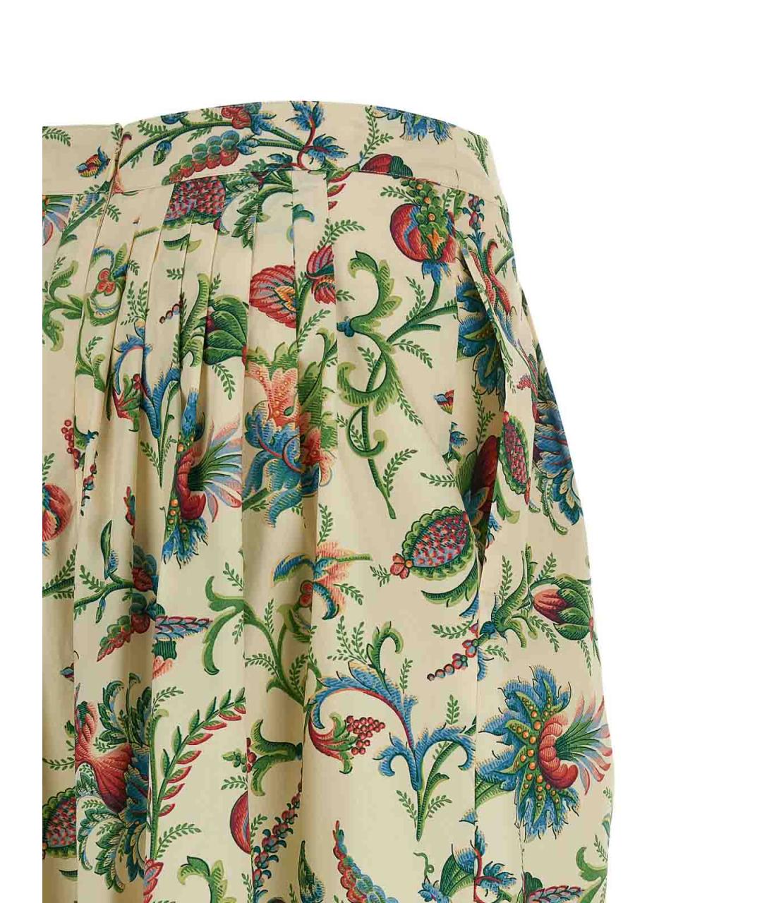 ETRO Мульти хлопковая юбка миди, фото 4