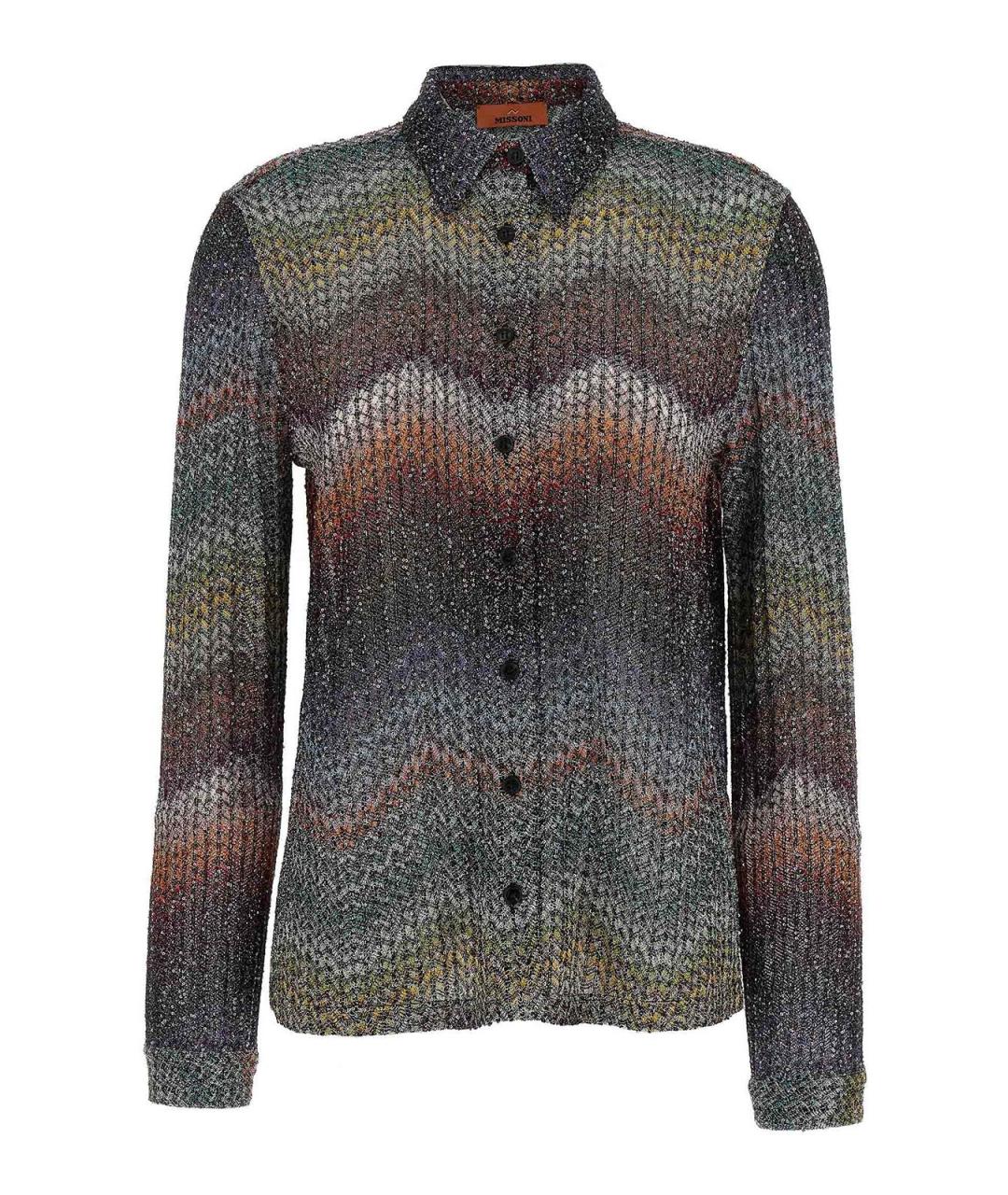 MISSONI Мульти вискозная рубашка, фото 1