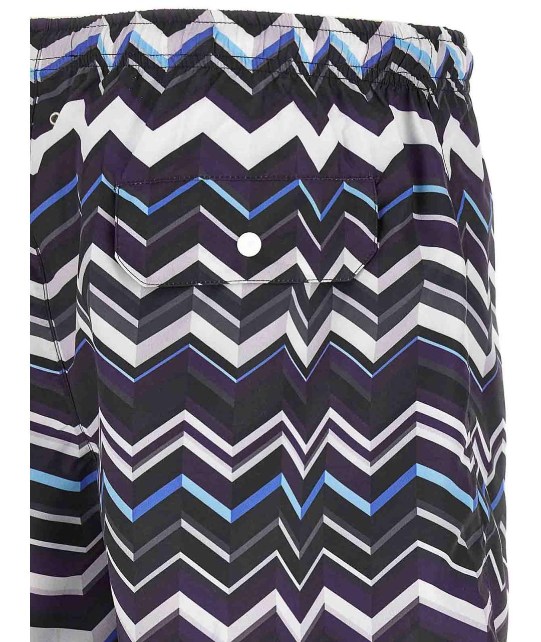 MISSONI Мульти полиэстеровые шорты, фото 4