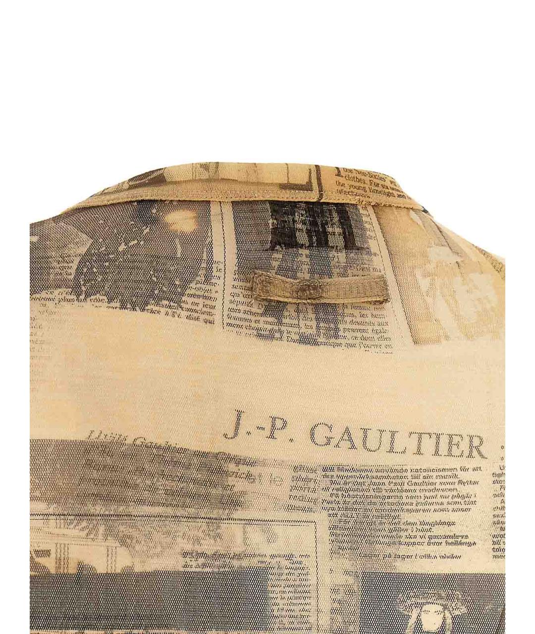 JEAN PAUL GAULTIER Мульти полиамидовая футболка, фото 4