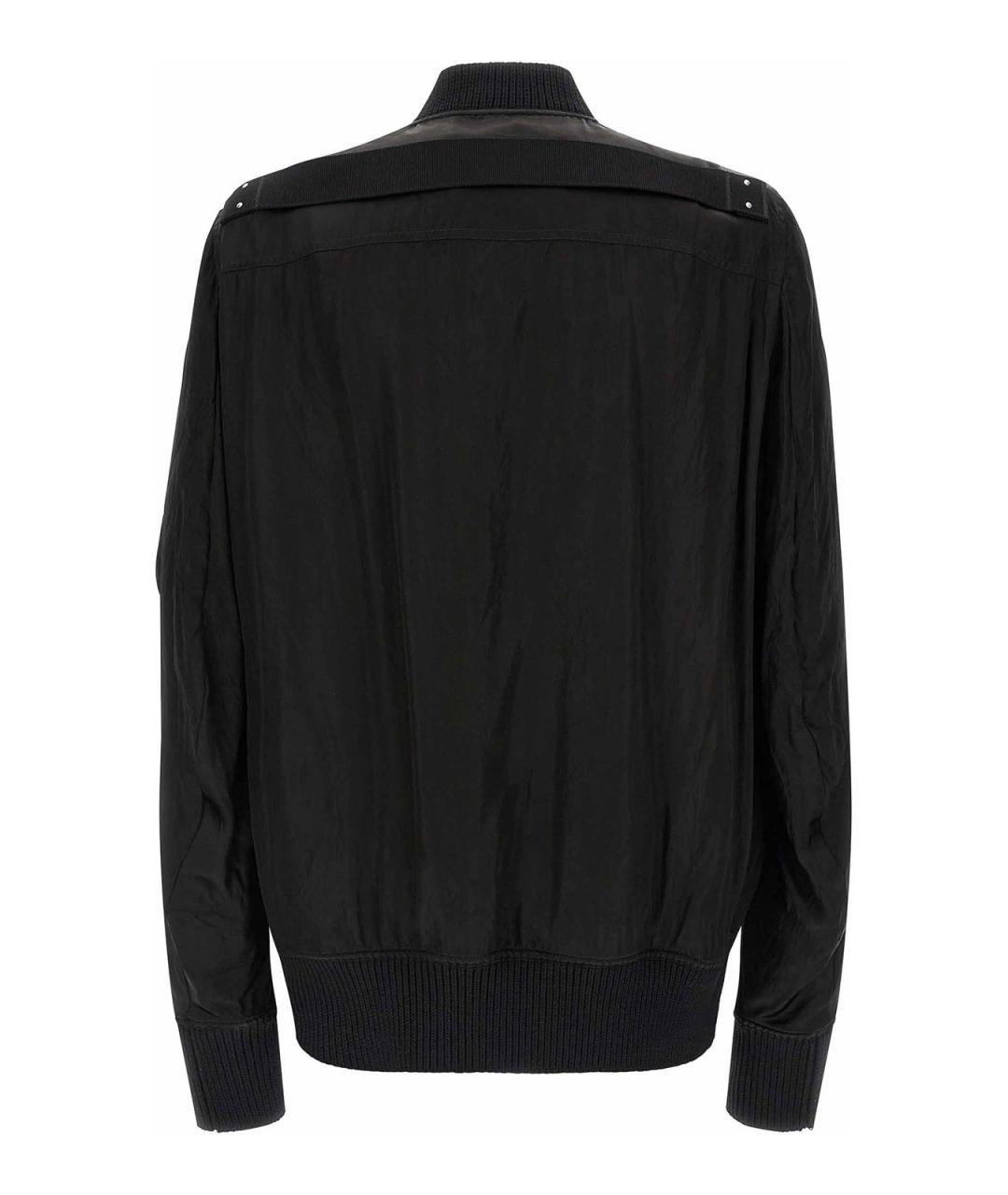 RICK OWENS Черная полиамидовая куртка, фото 2