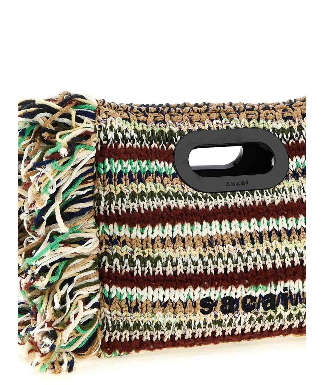 SACAI Мульти хлопковая сумка тоут, фото 3