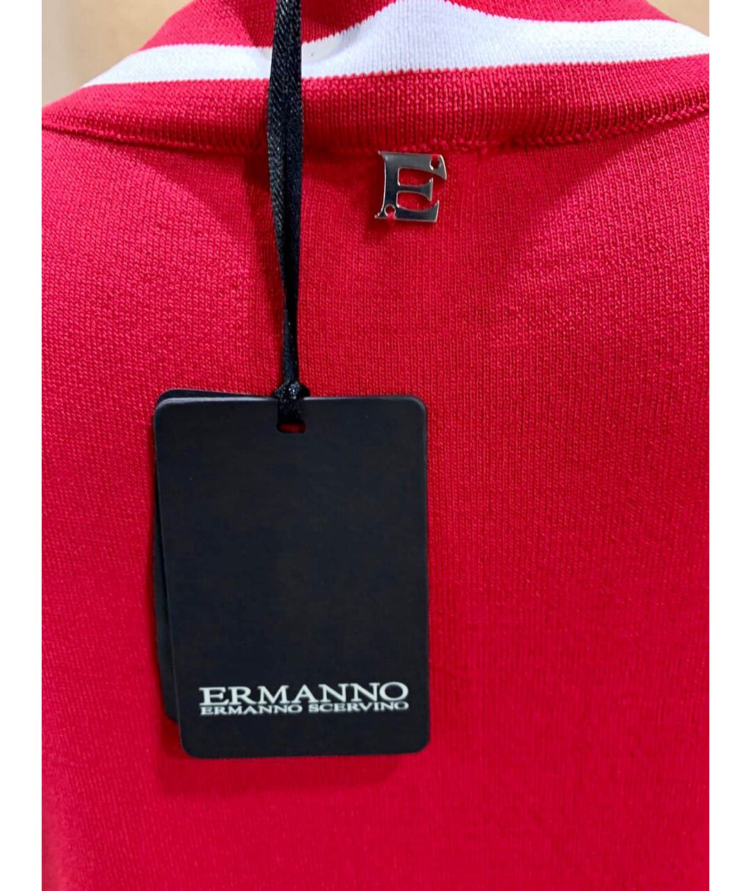 ERMANNO SCERVINO Красный вискозный кардиган, фото 4