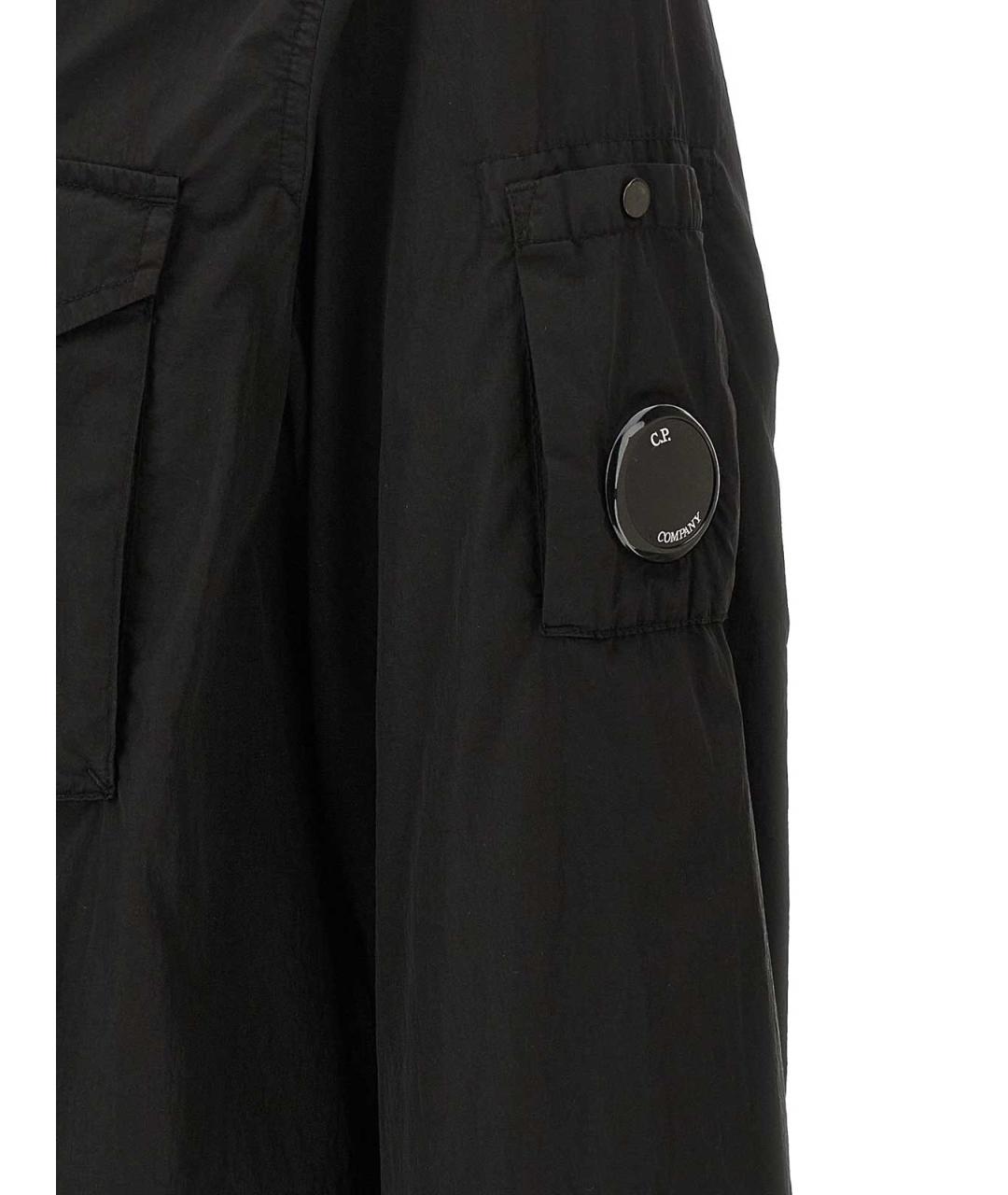 CP COMPANY Черная полиэстеровая куртка, фото 5
