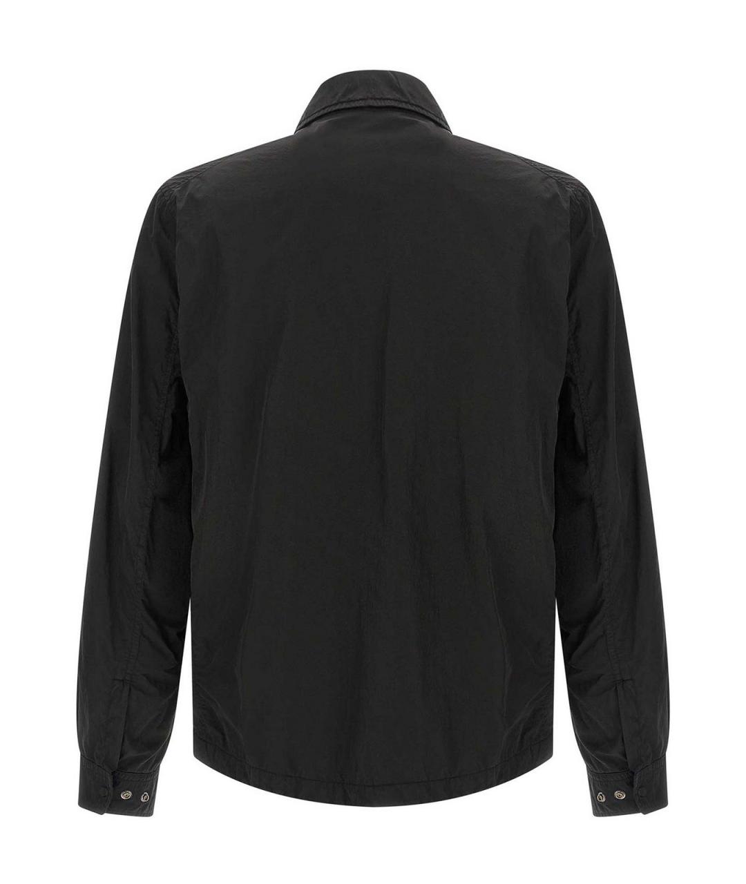 CP COMPANY Черная полиэстеровая куртка, фото 2