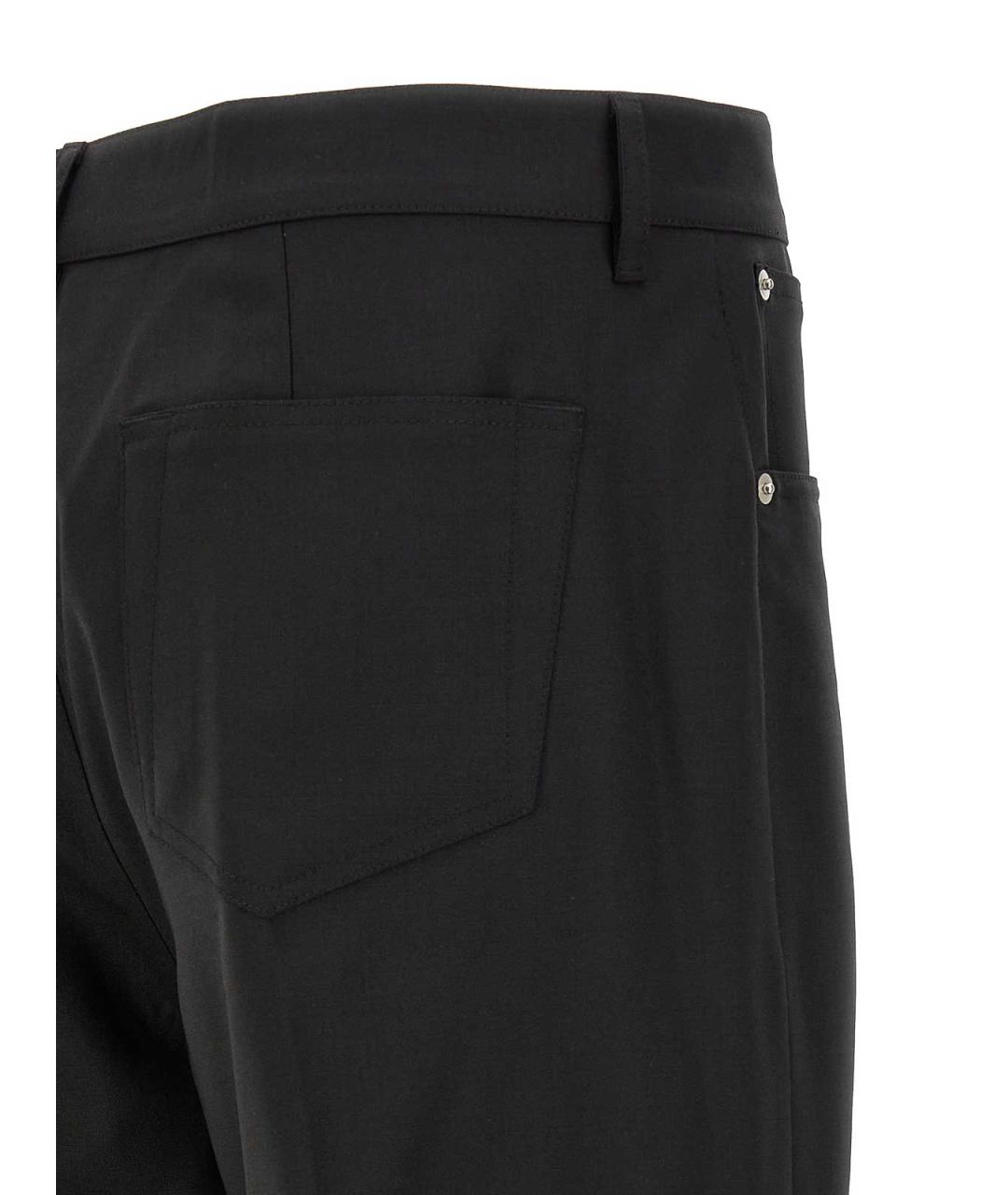 RICK OWENS Черные прямые джинсы, фото 4