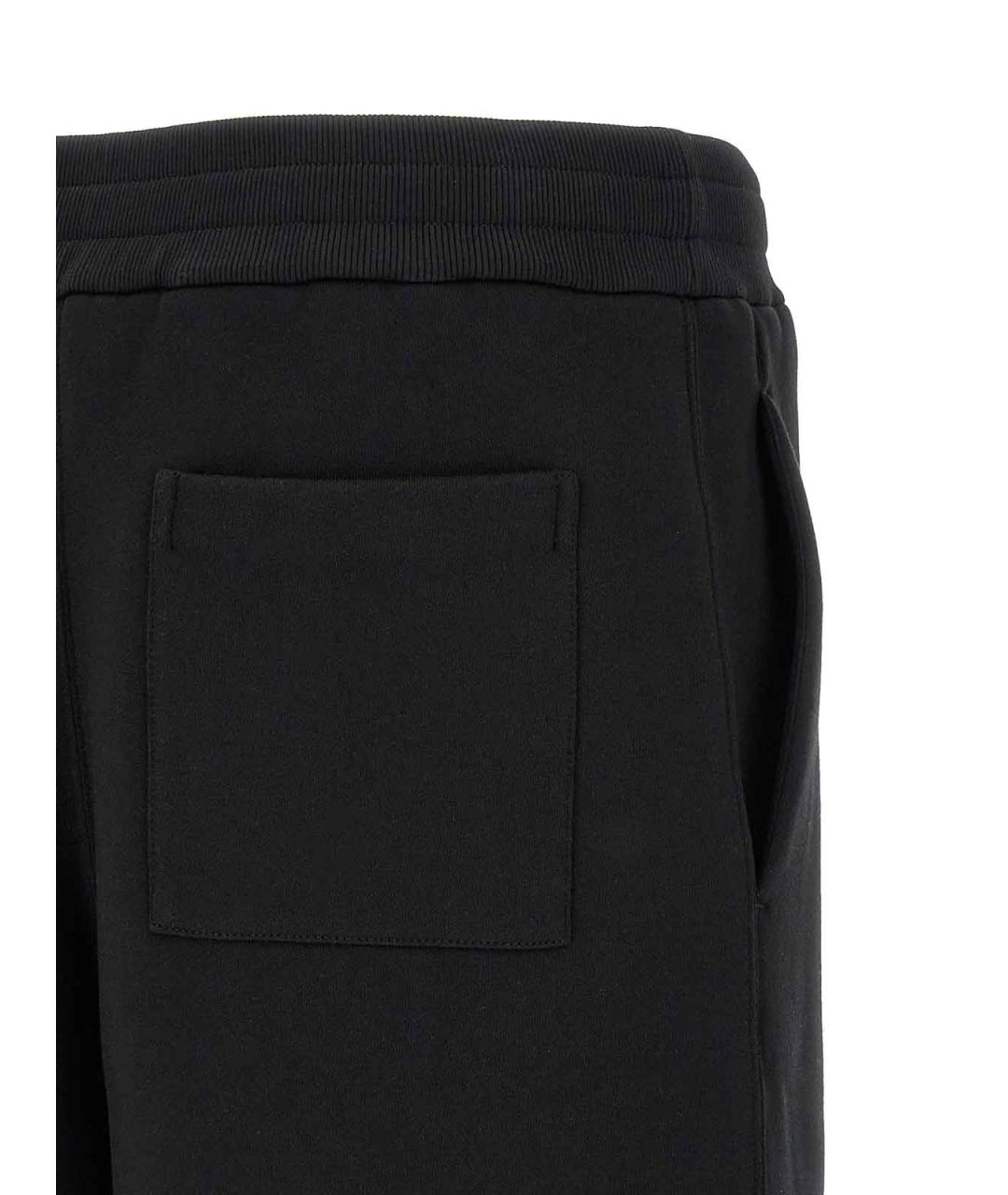 JIL SANDER Черные хлопковые шорты, фото 4