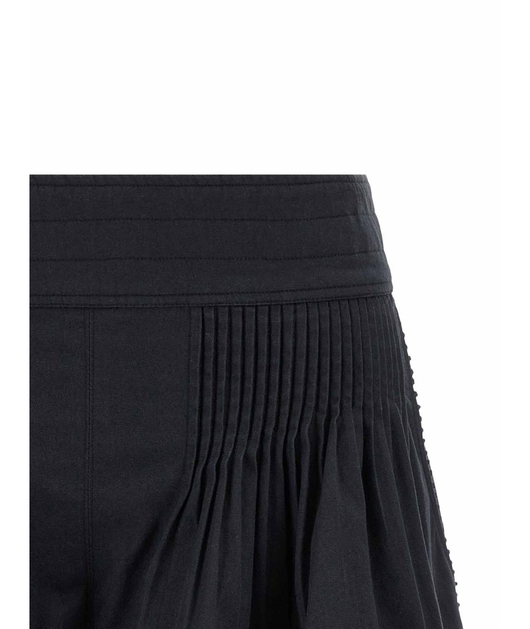 ISABEL MARANT Черные хлопковые шорты, фото 3