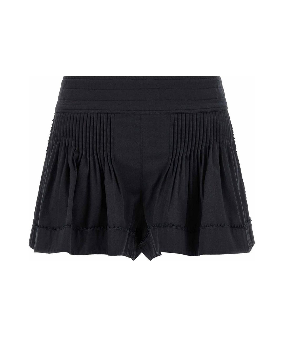 ISABEL MARANT Черные хлопковые шорты, фото 1
