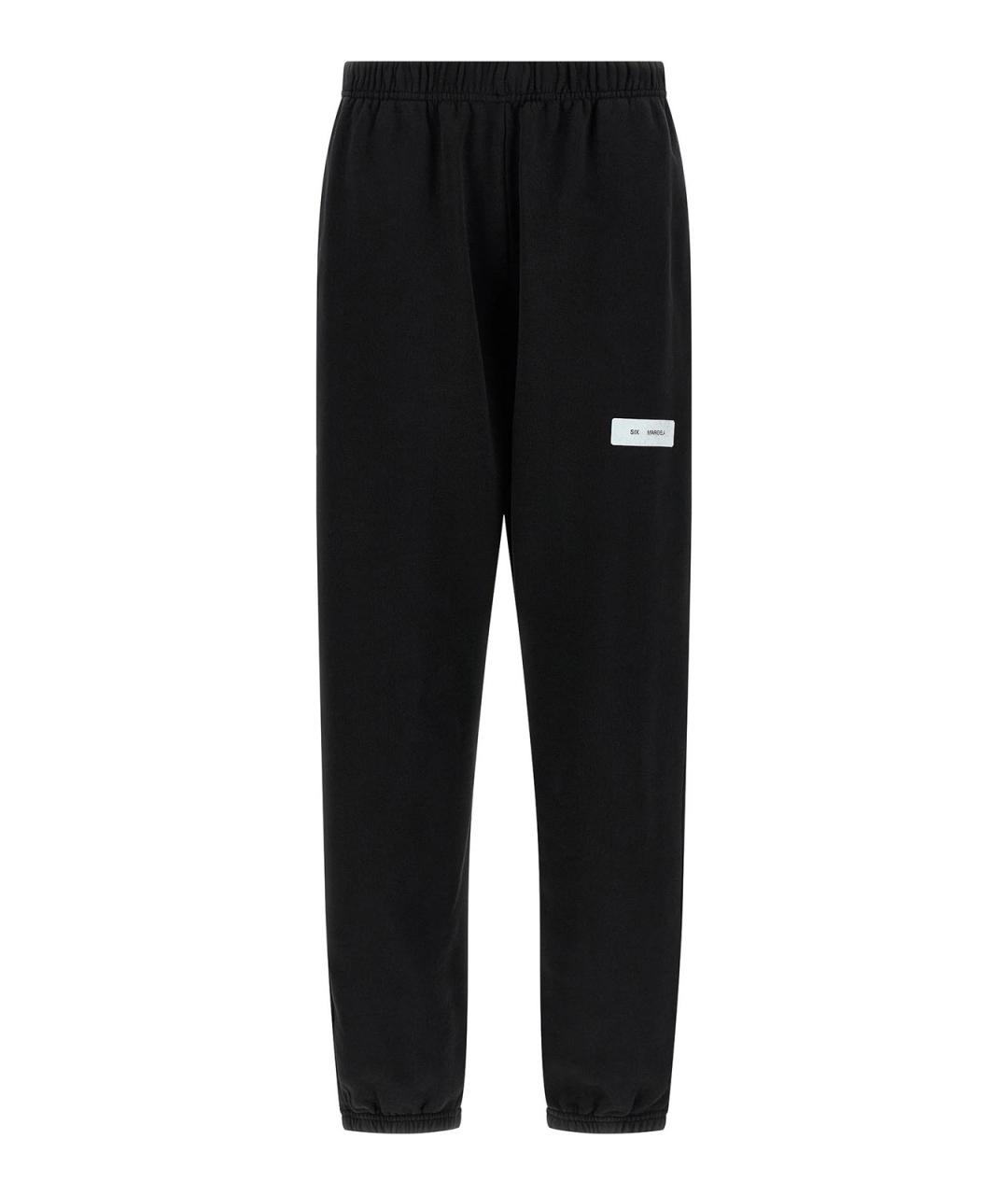 MM6 MAISON MARGIELA Черные хлопковые спортивные брюки и шорты, фото 1