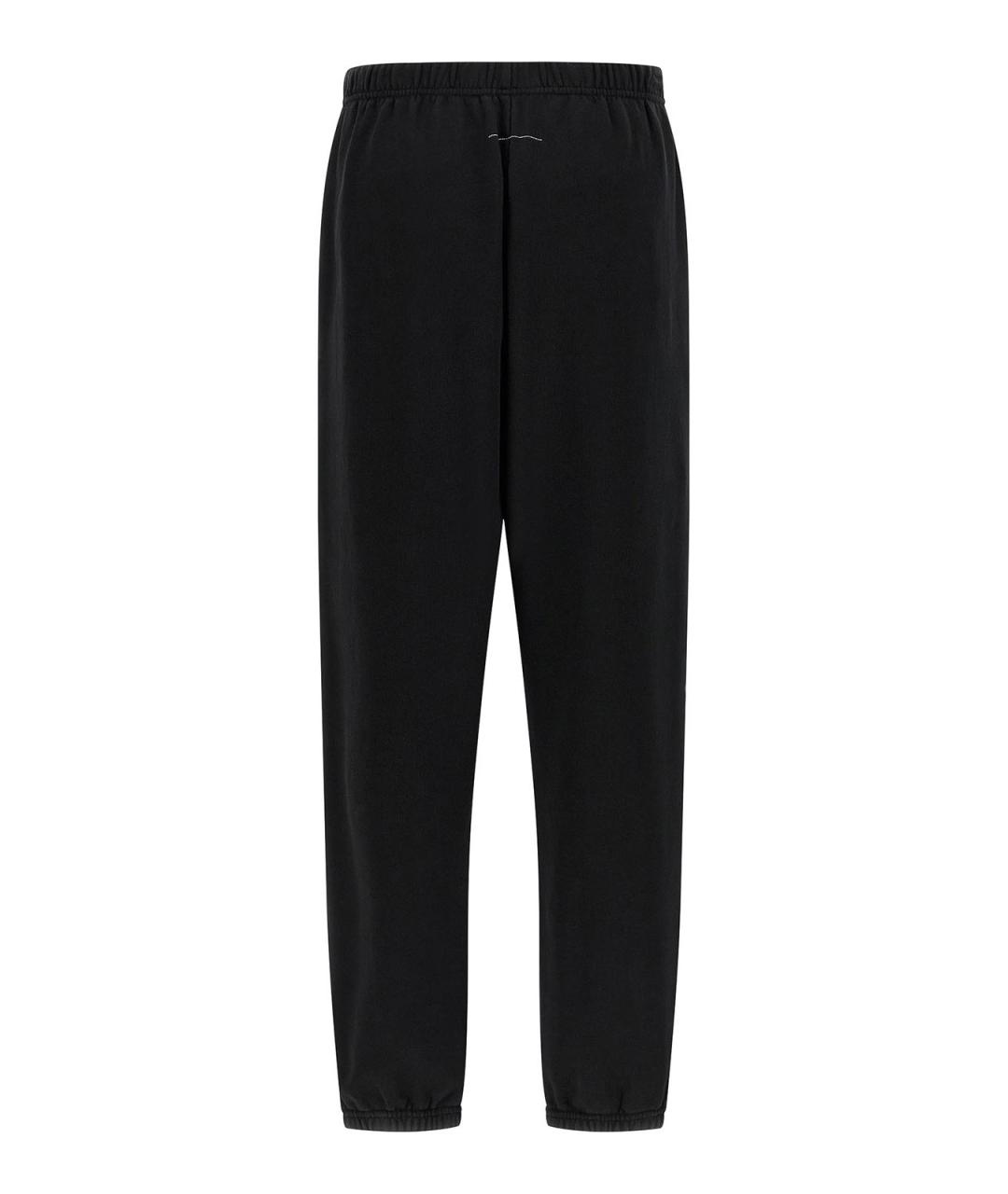 MM6 MAISON MARGIELA Черные хлопковые спортивные брюки и шорты, фото 2