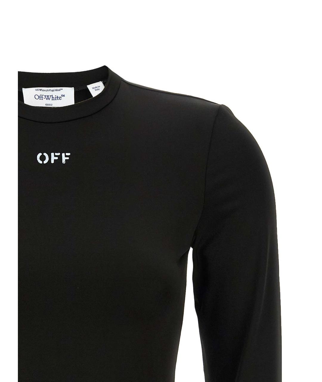 OFF-WHITE Черный джемпер / свитер, фото 3