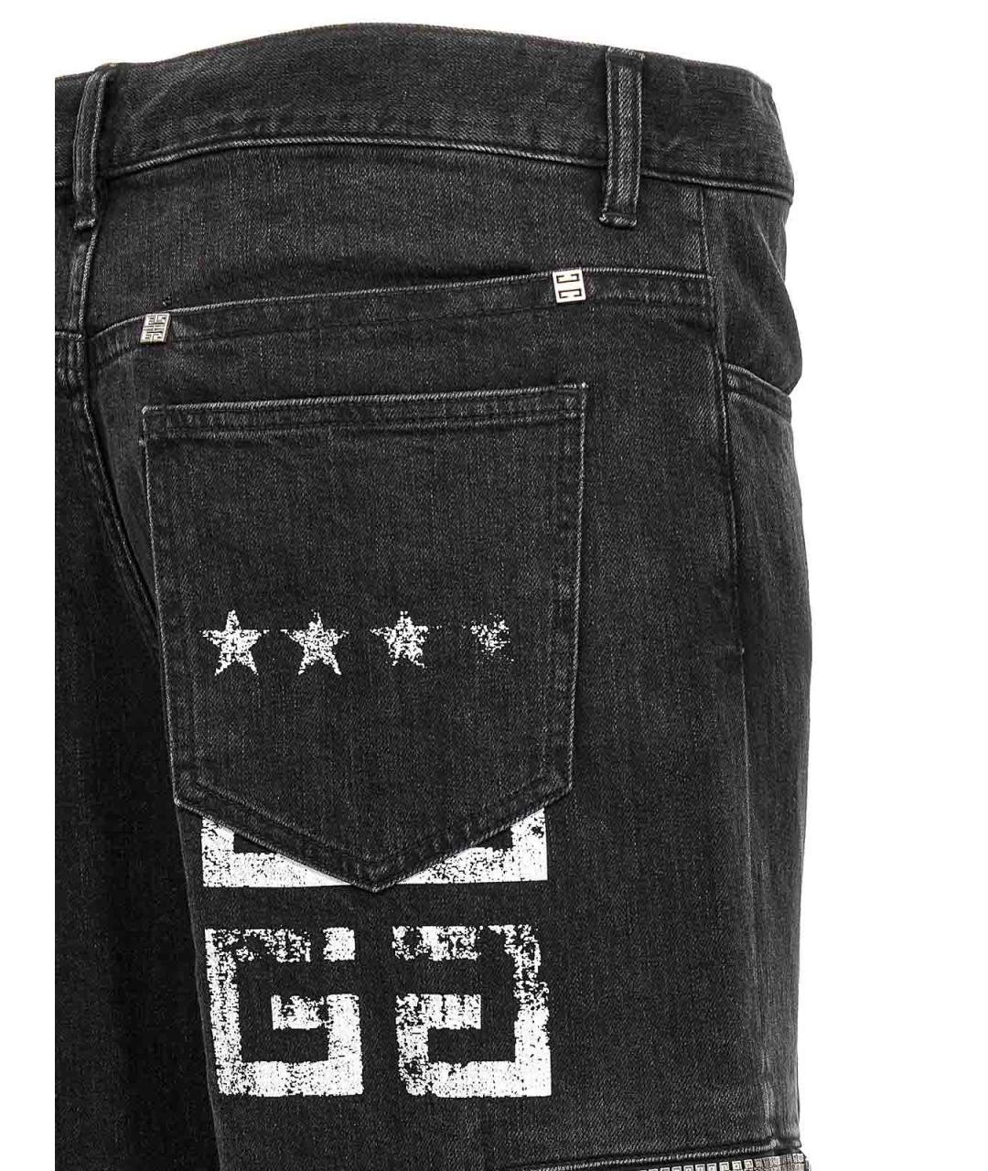 GIVENCHY Черные хлопковые повседневные брюки, фото 4