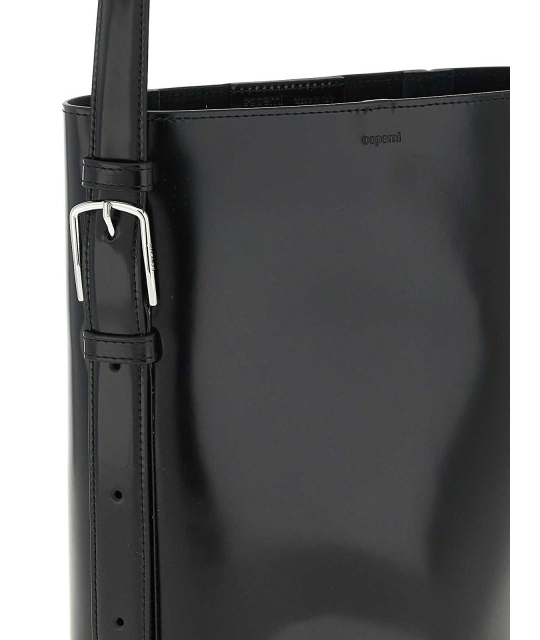 COPERNI Черная кожаная сумка через плечо, фото 3