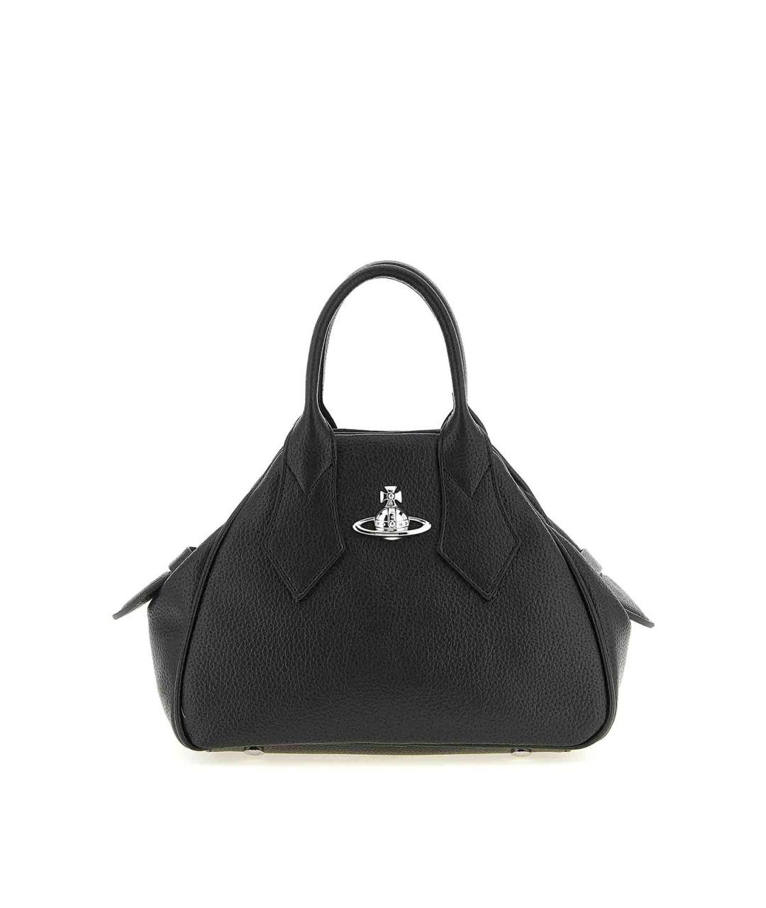 VIVIENNE WESTWOOD Черная сумка тоут из искусственной кожи, фото 1