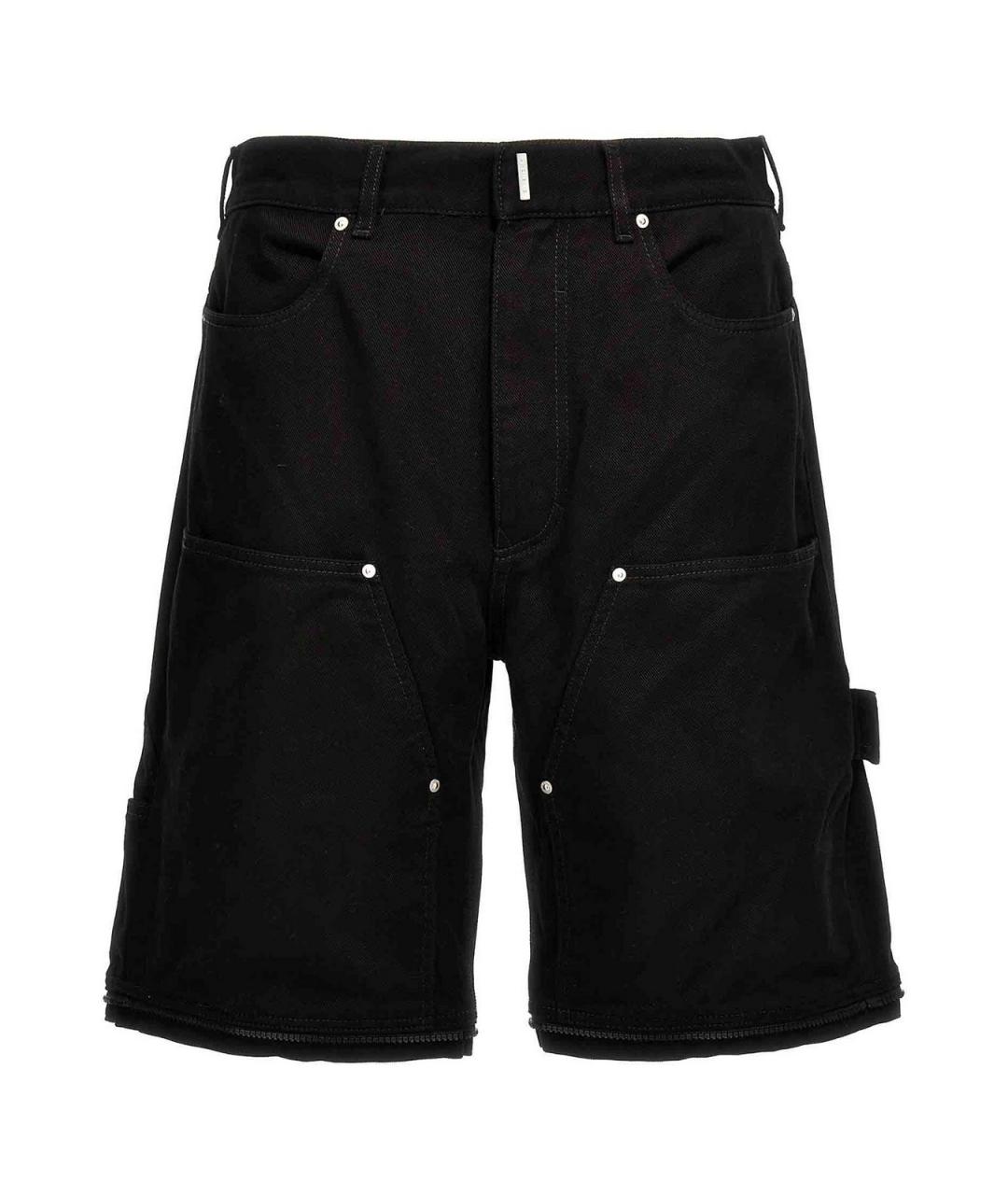 GIVENCHY Черные хлопковые прямые джинсы, фото 2